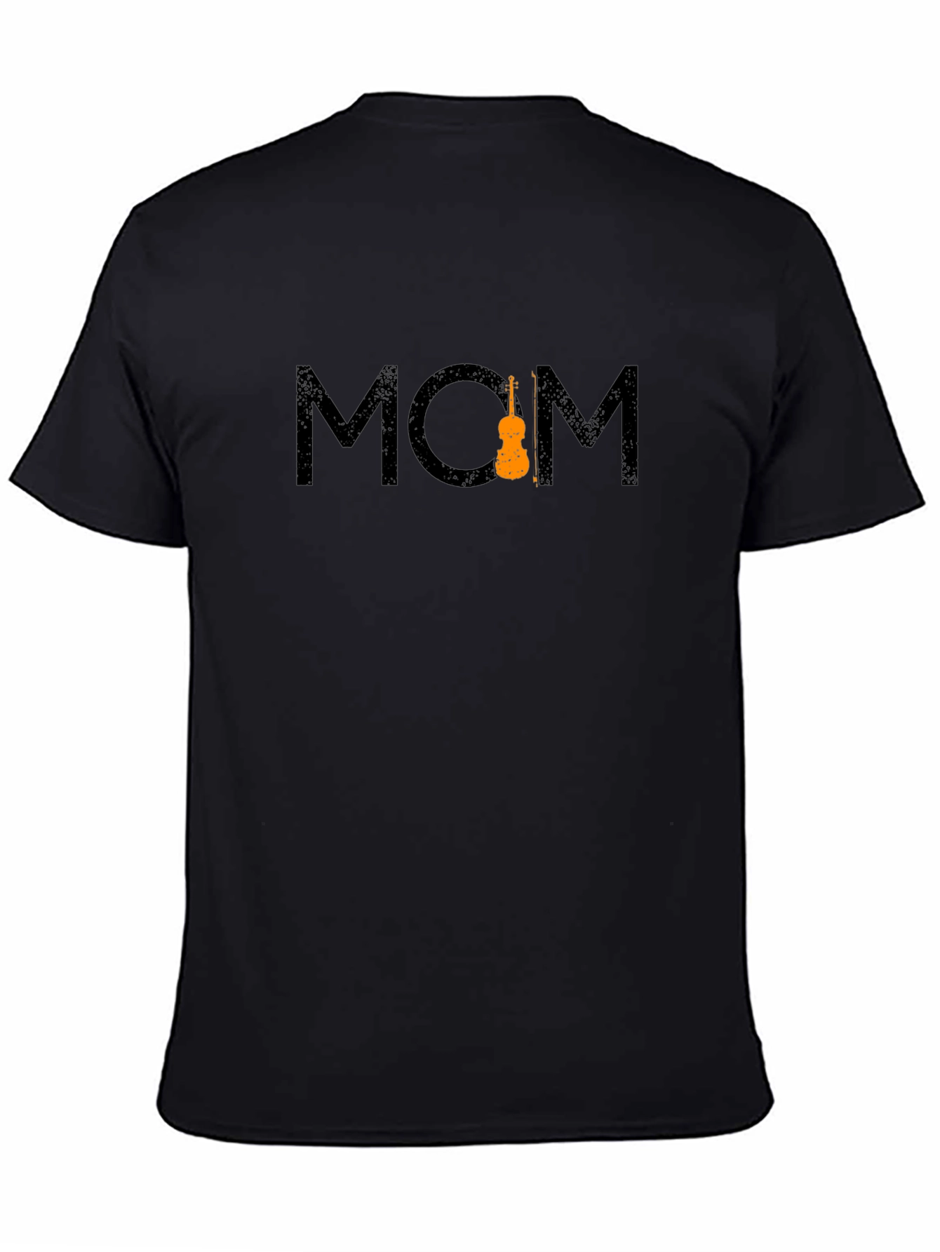 Violin Mom Black T-Shirt - Music Lover Gift
