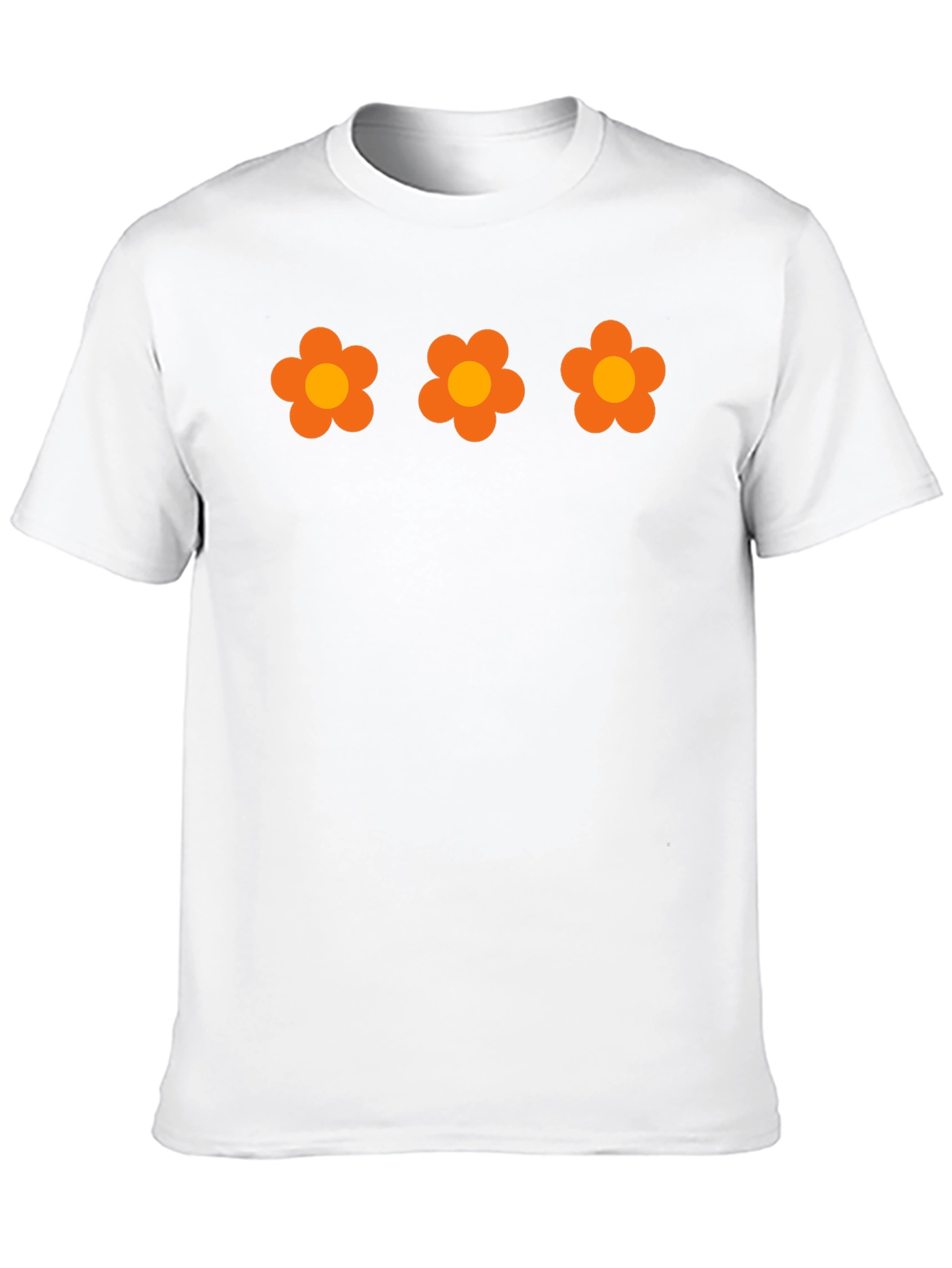Retro Flower Power T-Shirt - Groovy Floral Design