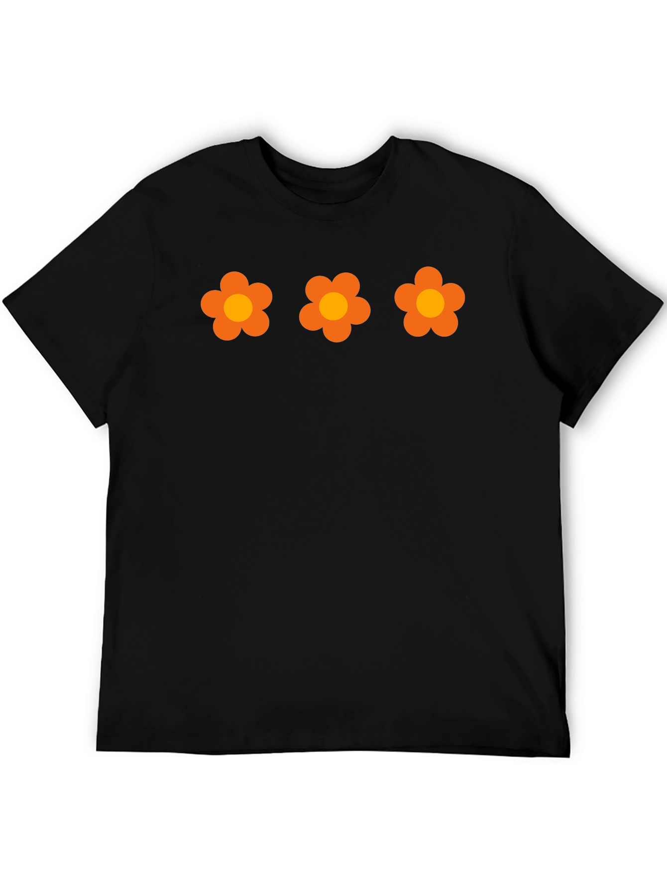 Retro Flower Power T-Shirt - Groovy Floral Design