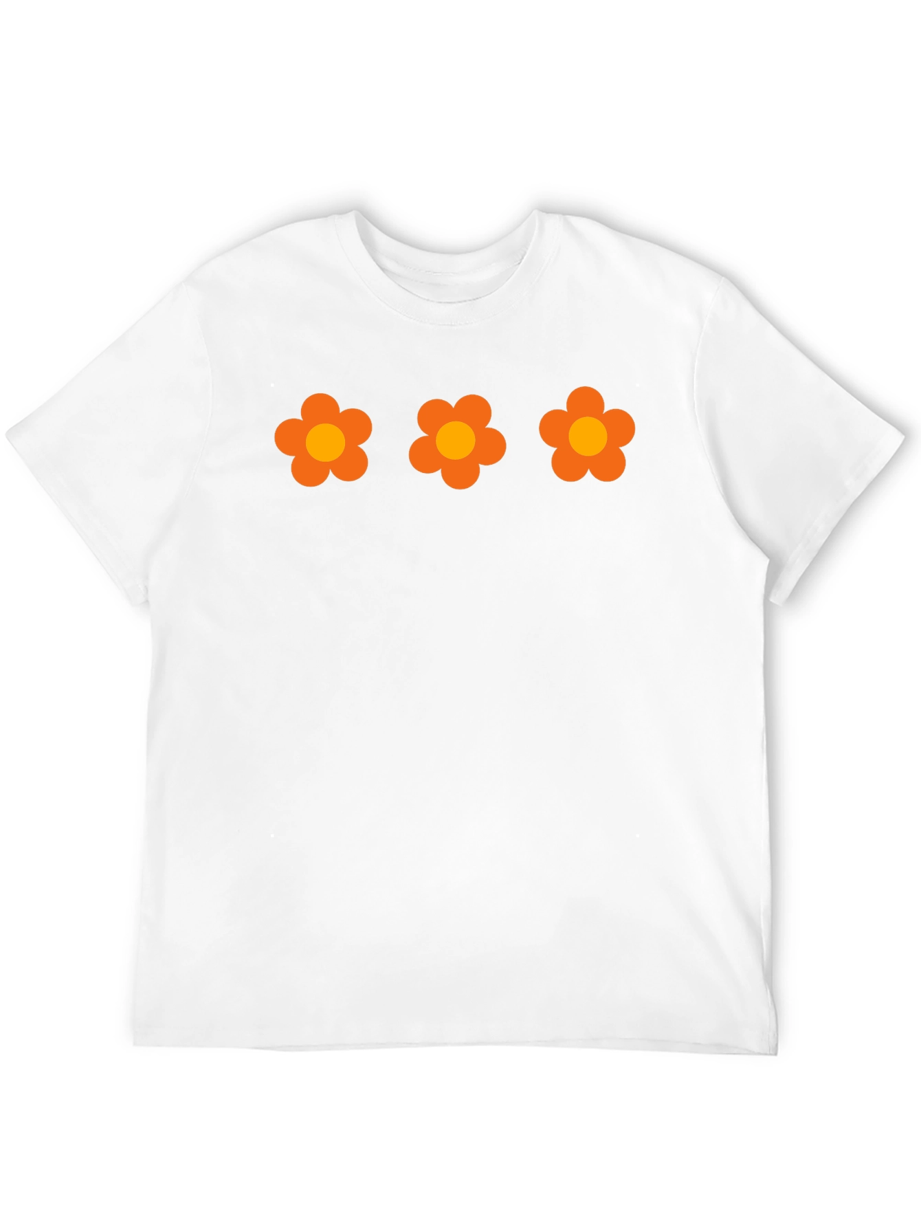 Retro Flower Power T-Shirt - Groovy Floral Design
