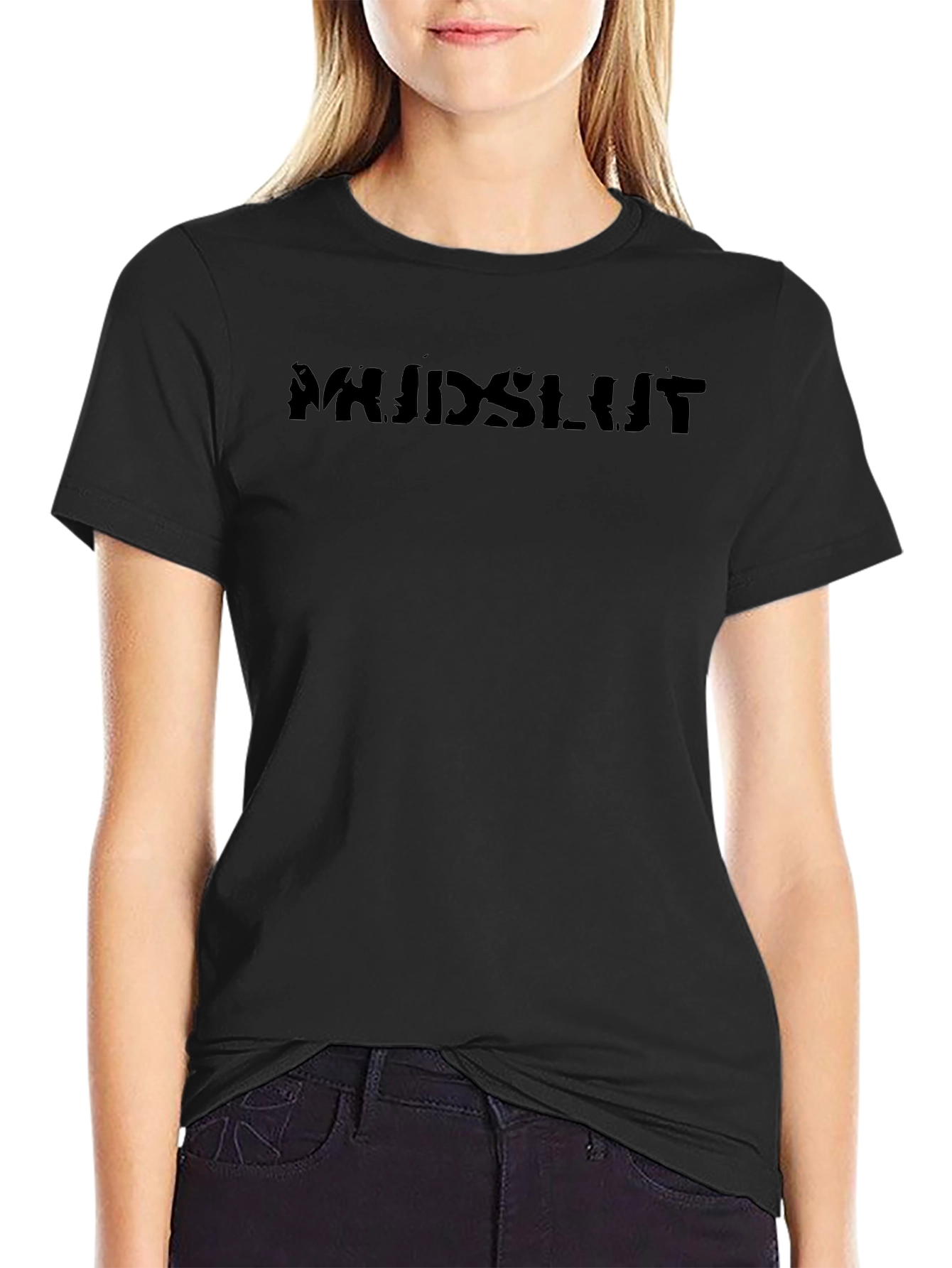 MUD SLUT Graphic T-Shirt - Black