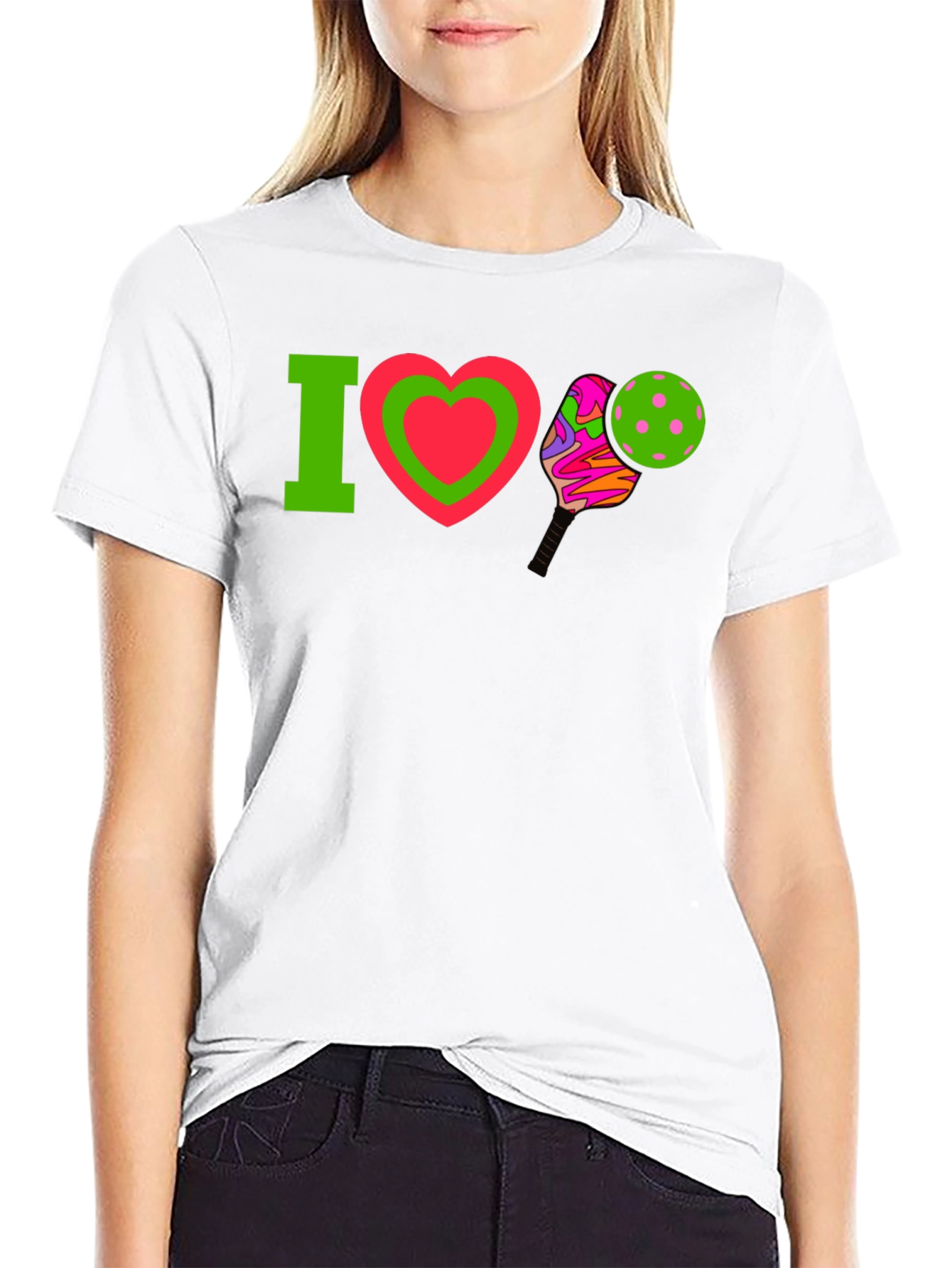 I Love Pickleball T-Shirt
