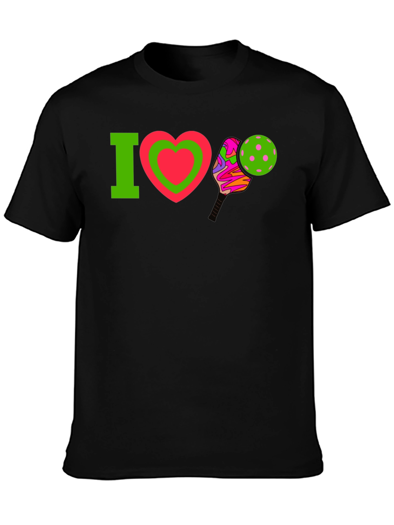 I Love Pickleball T-Shirt