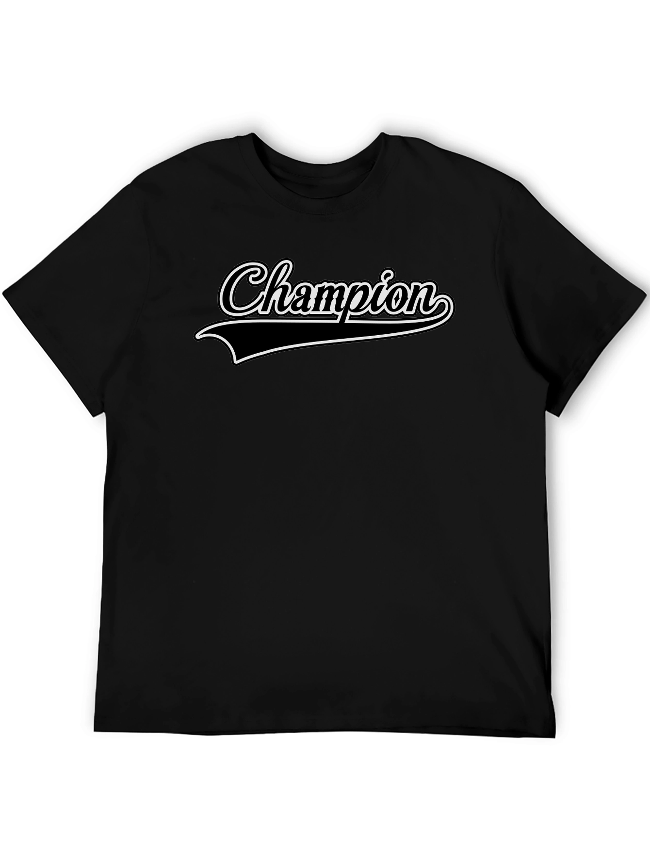 Champion Graphic Black T-Shirt