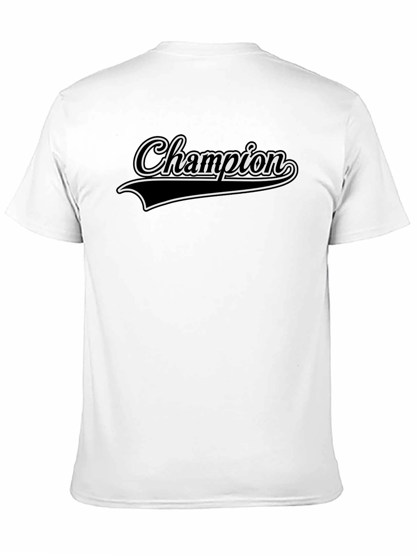 Champion Graphic Black T-Shirt