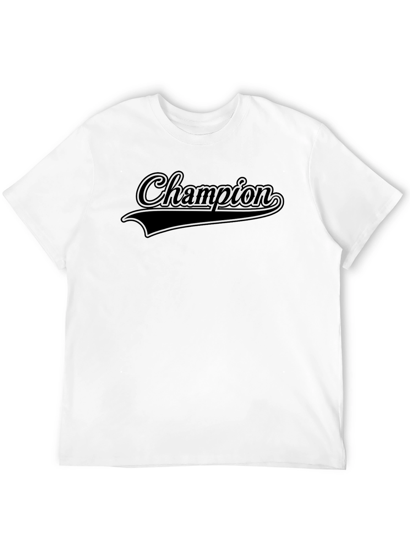 Champion Graphic Black T-Shirt