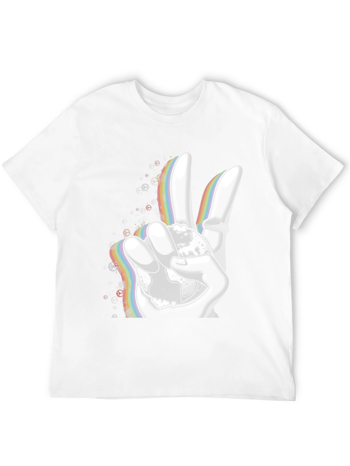 Peace Sign Graphic T-Shirt