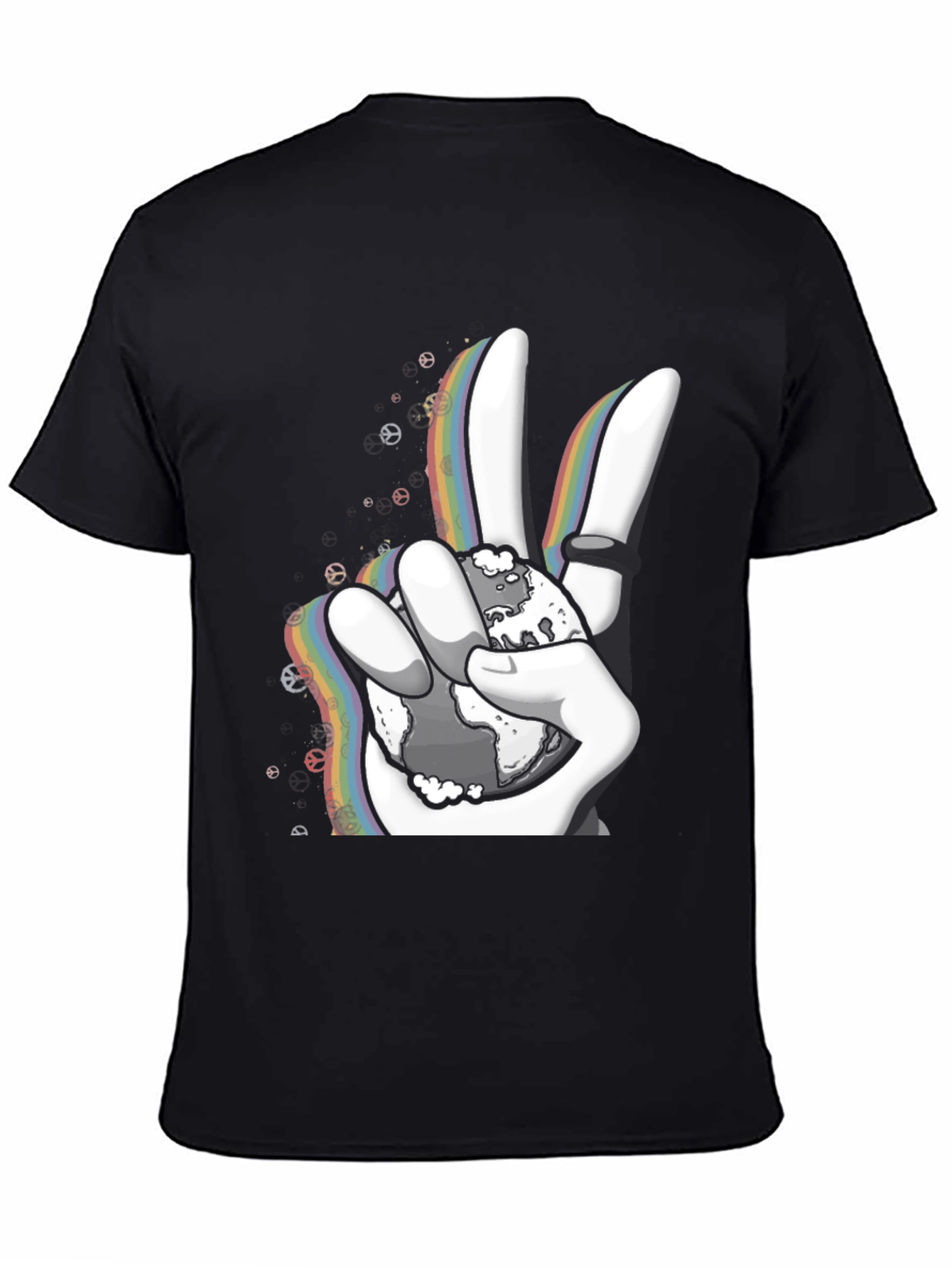 Peace Sign Graphic T-Shirt