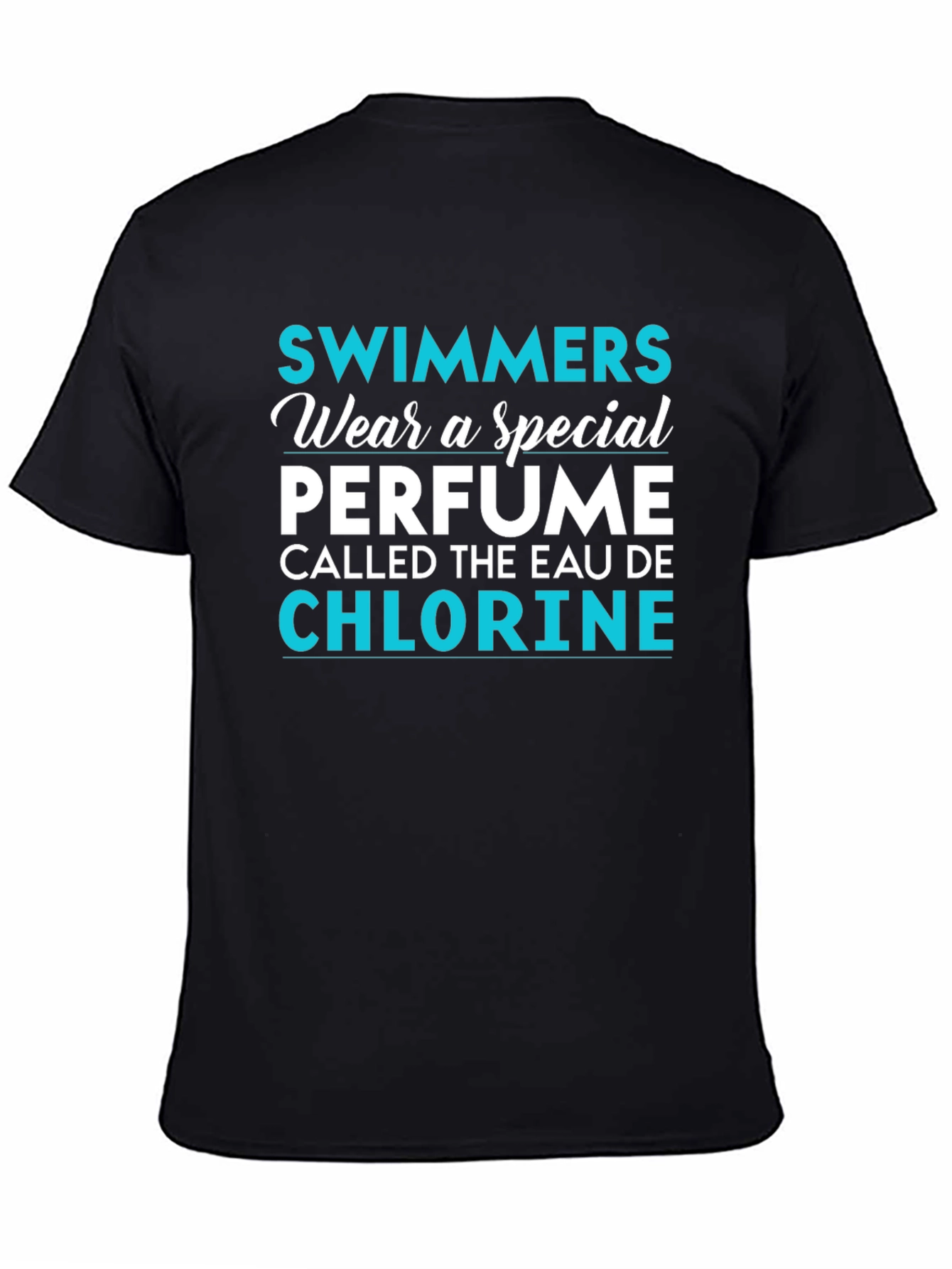 Swimmers Eau De Chlorine Funny T-Shirt