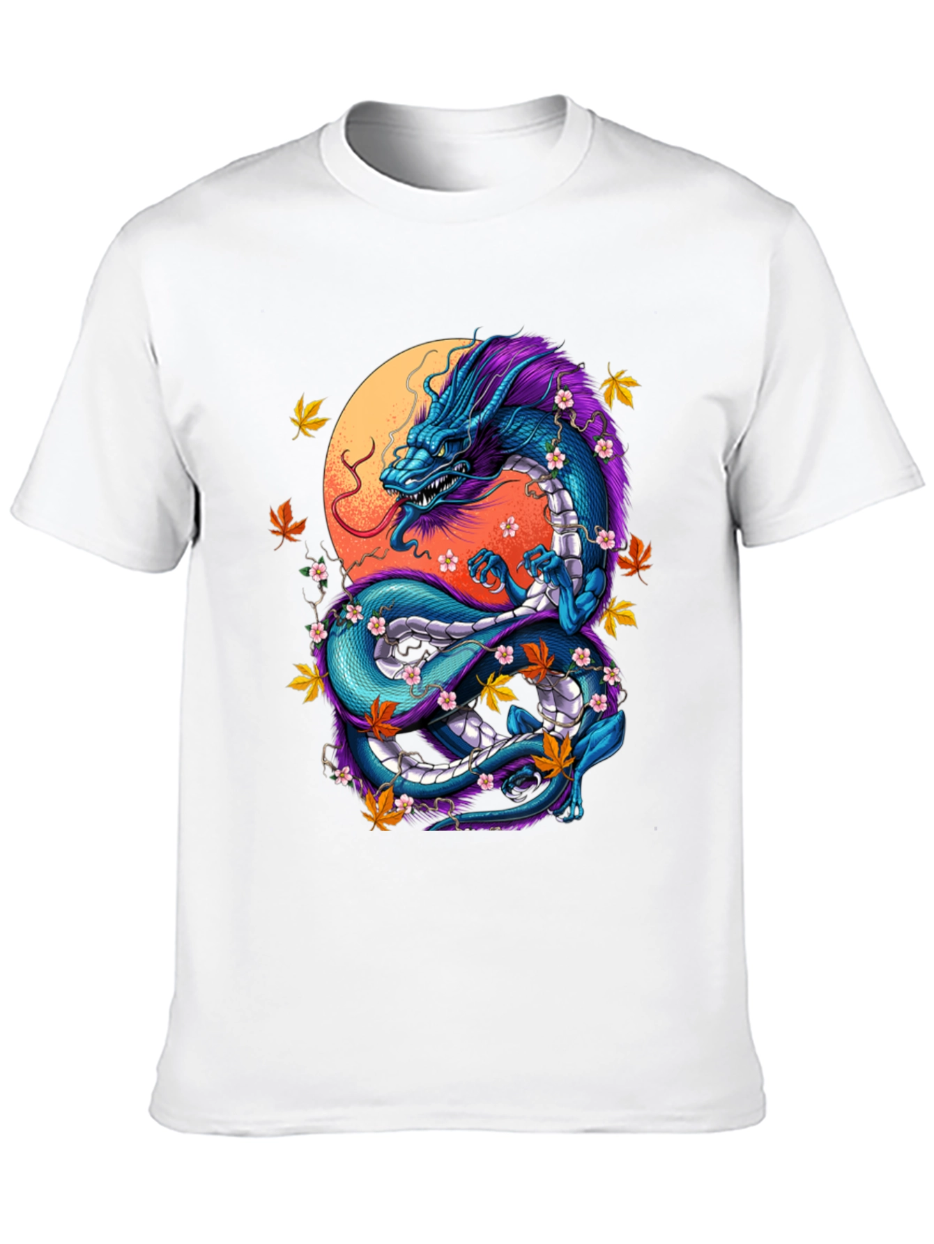 Dragon Graphic Tee - Mystical Design