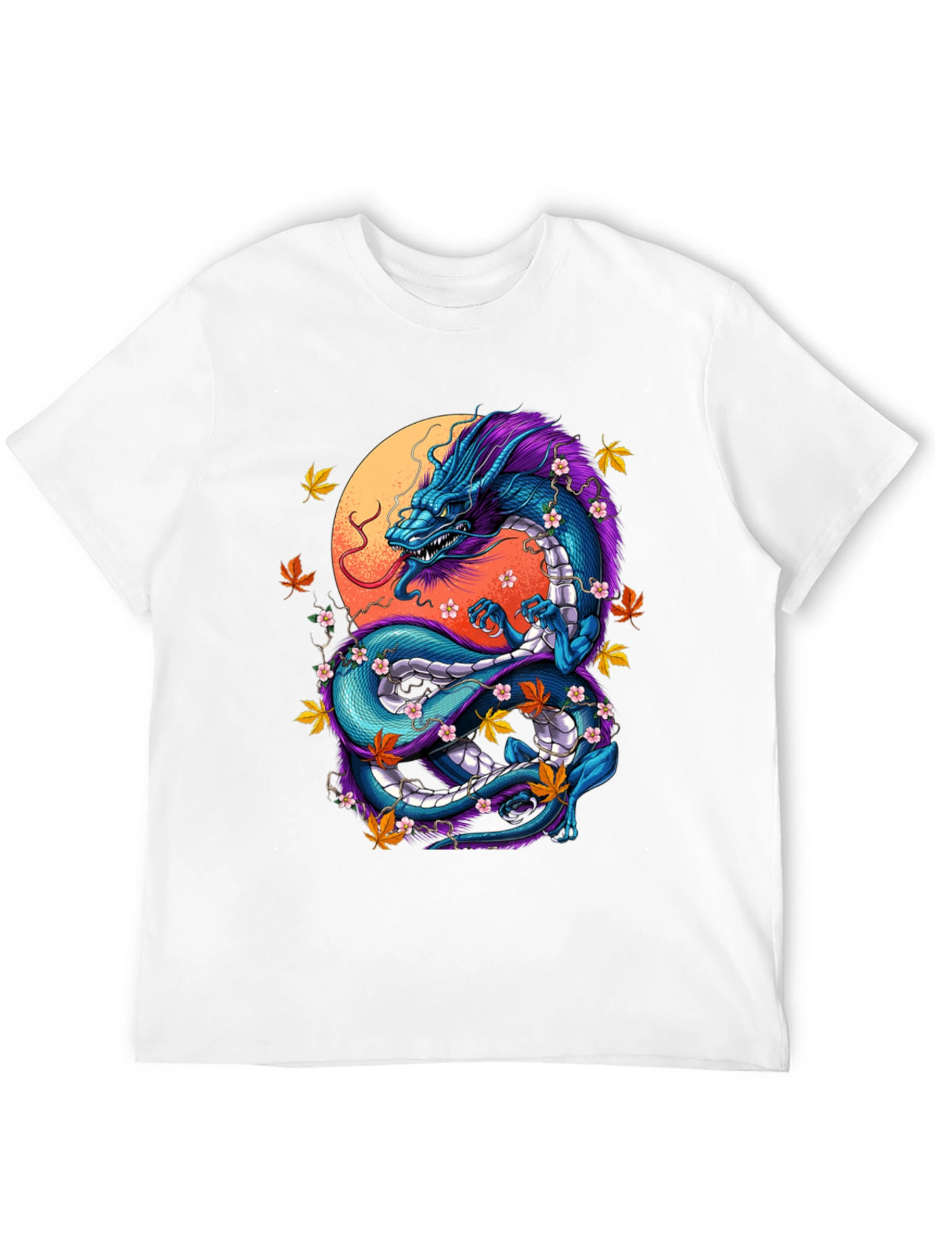 Dragon Graphic Tee - Mystical Design