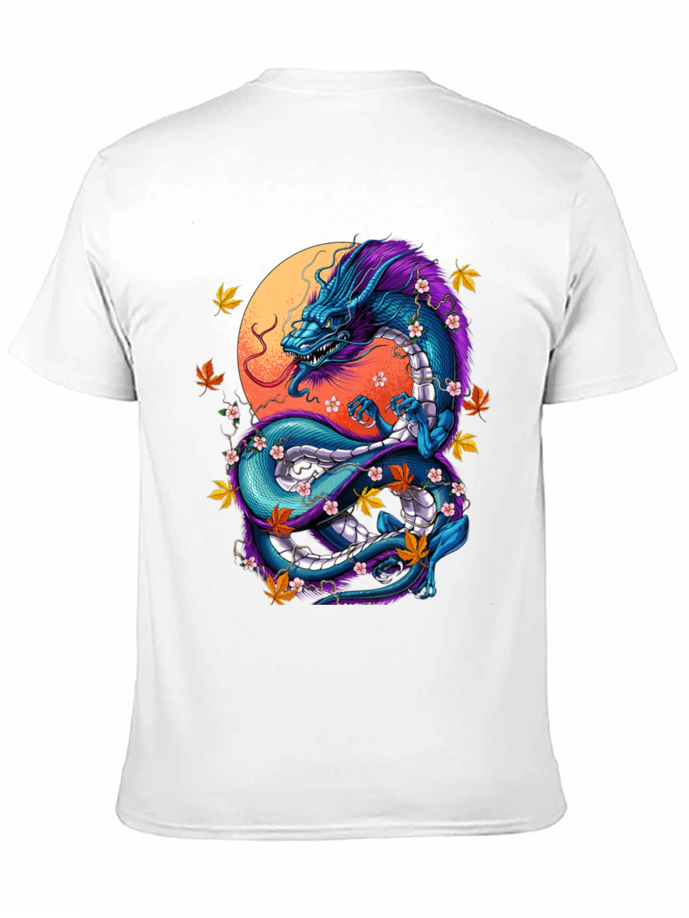 Dragon Graphic Tee - Mystical Design