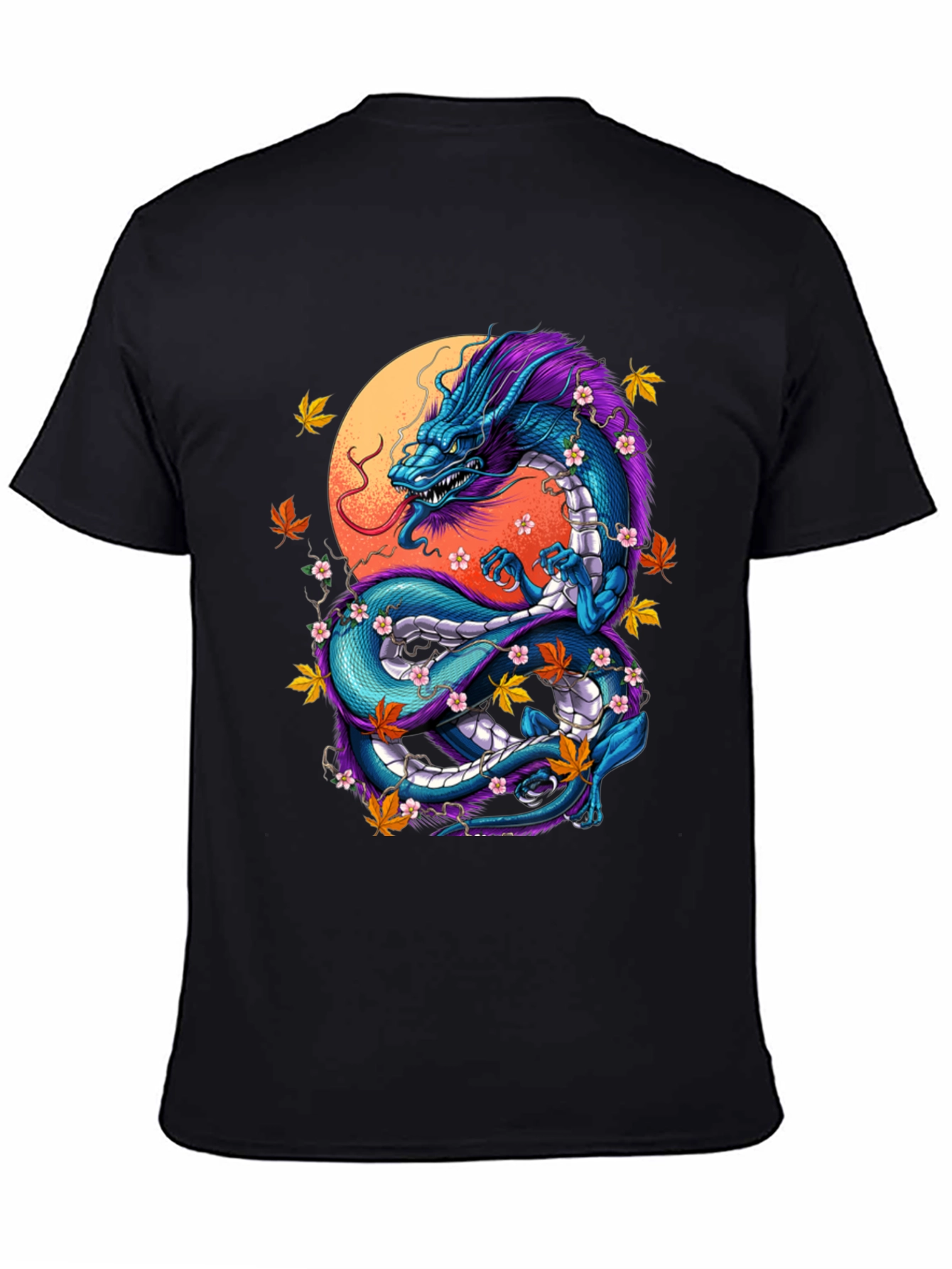 Dragon Graphic Tee - Mystical Design