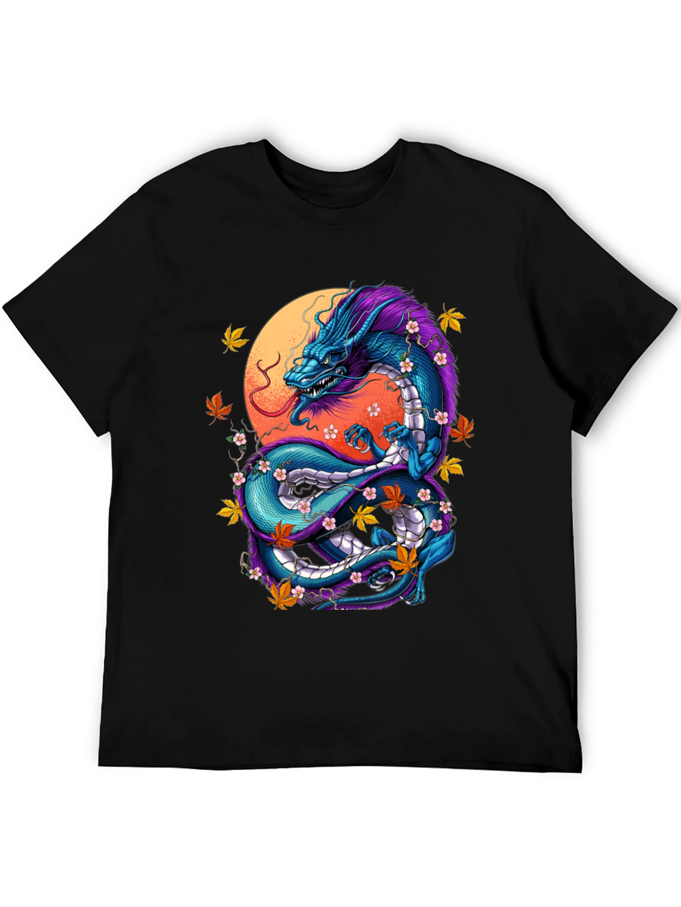 Dragon Graphic Tee - Mystical Design