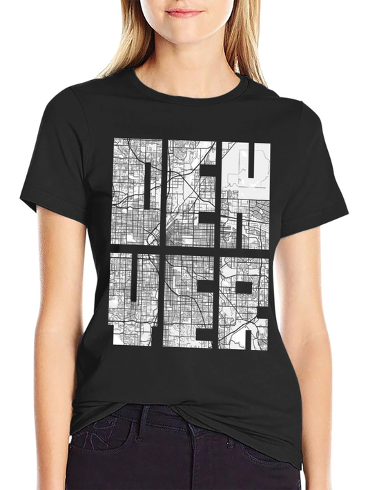 Urban Grid Tee - City Map Design