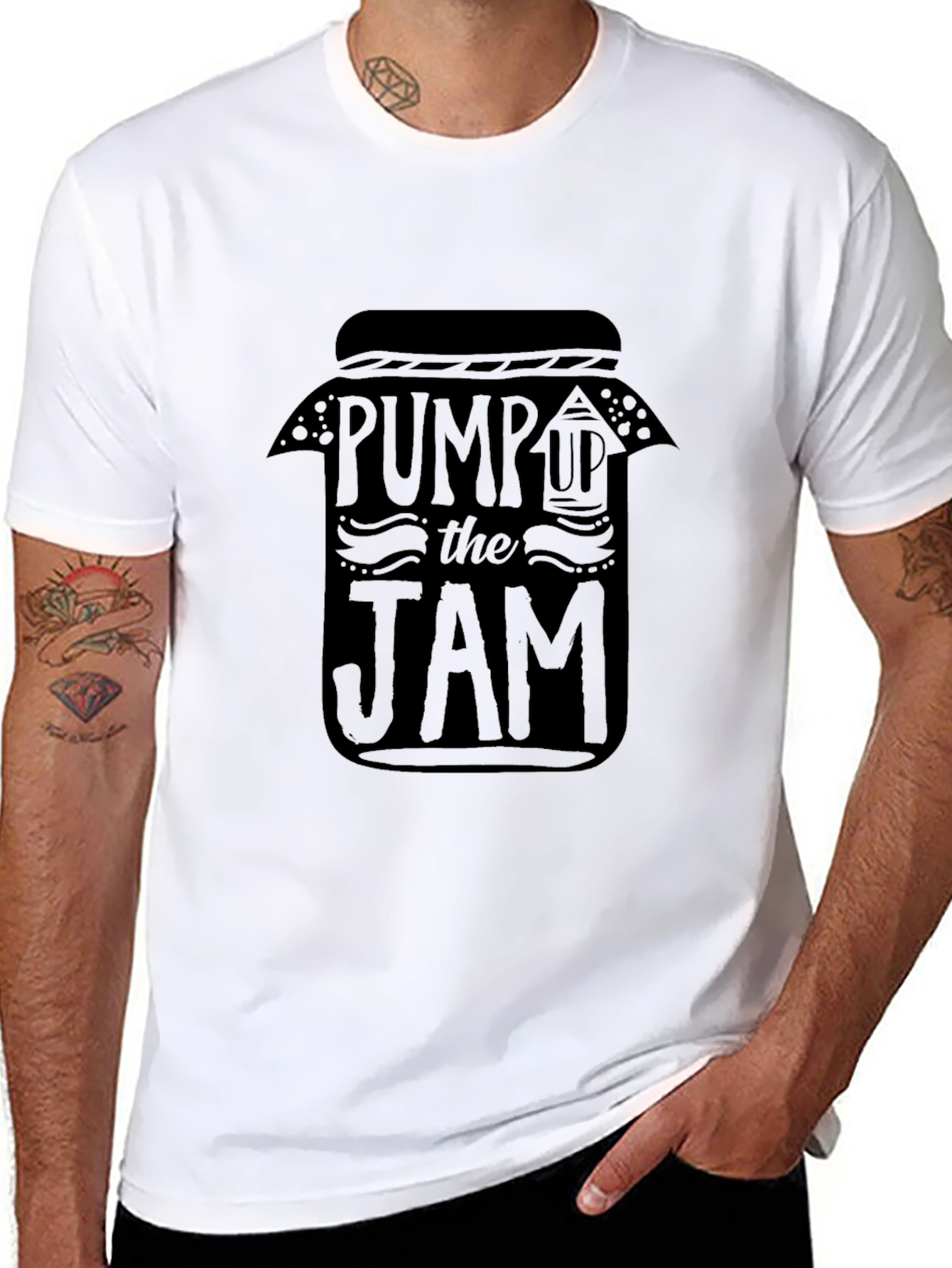 Pump Up The Jam Graphic T-Shirt