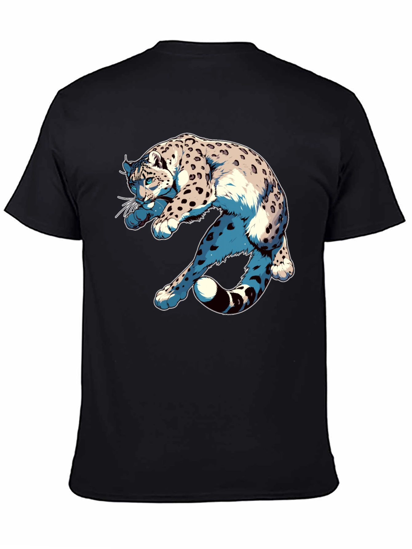 Leaping Leopard Graphic Tee
