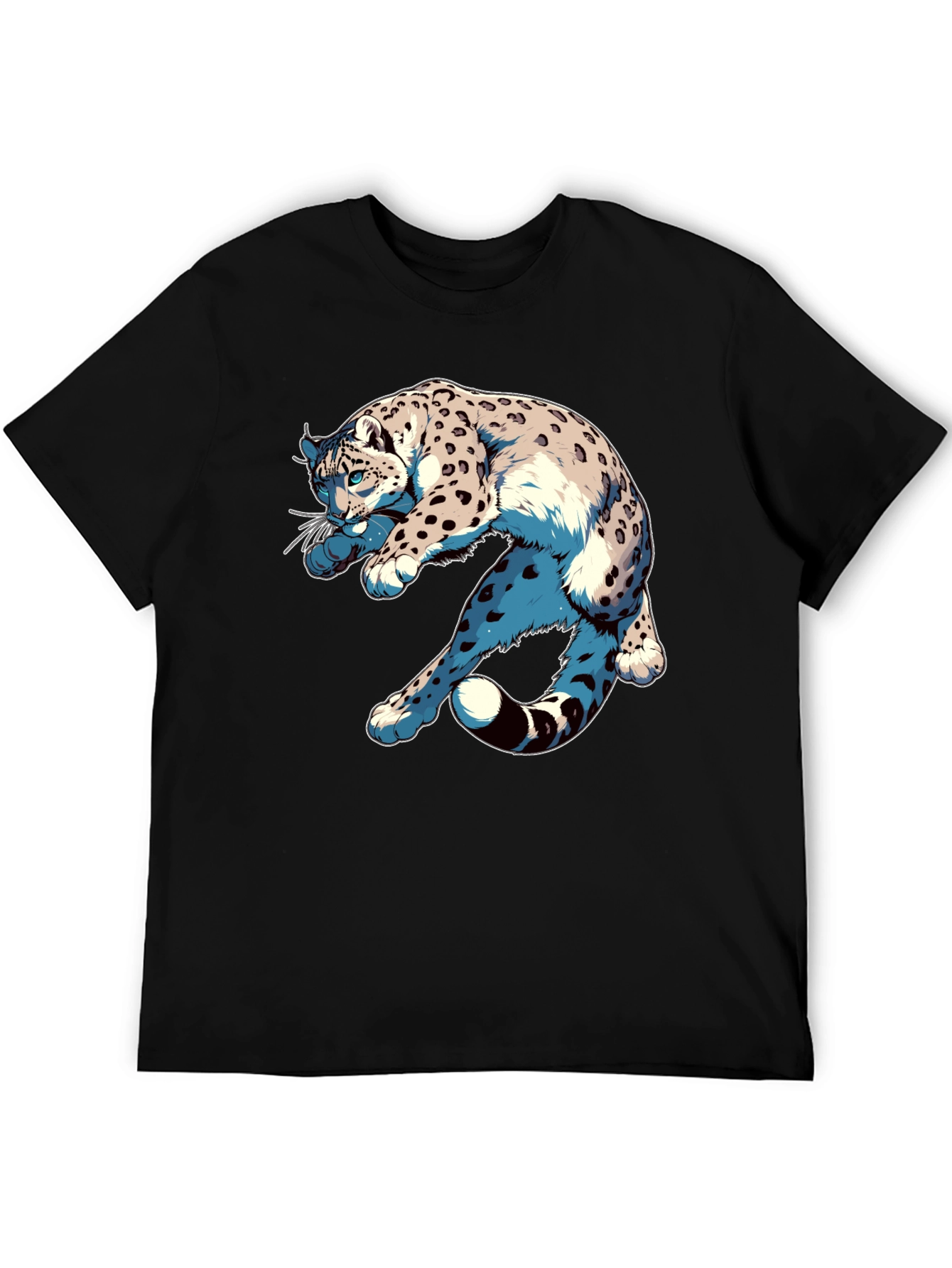 Leaping Leopard Graphic Tee