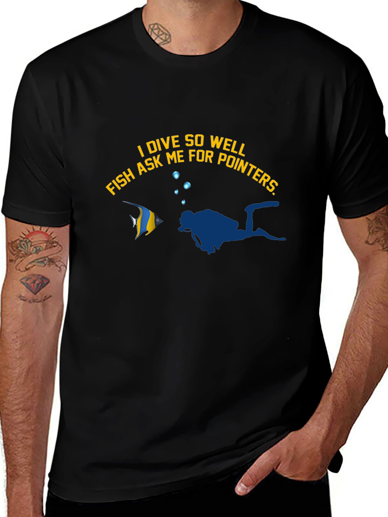 I Dive So Well Funny Diver T-Shirt
