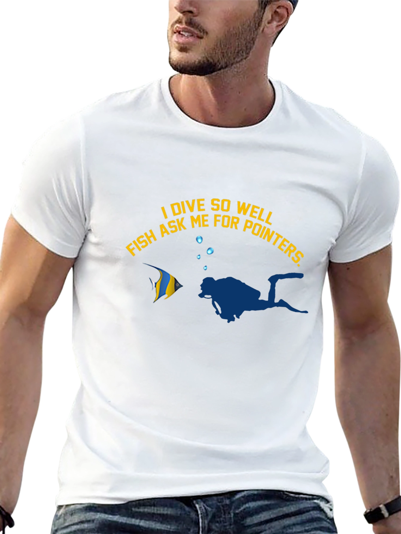 I Dive So Well Funny Diver T-Shirt