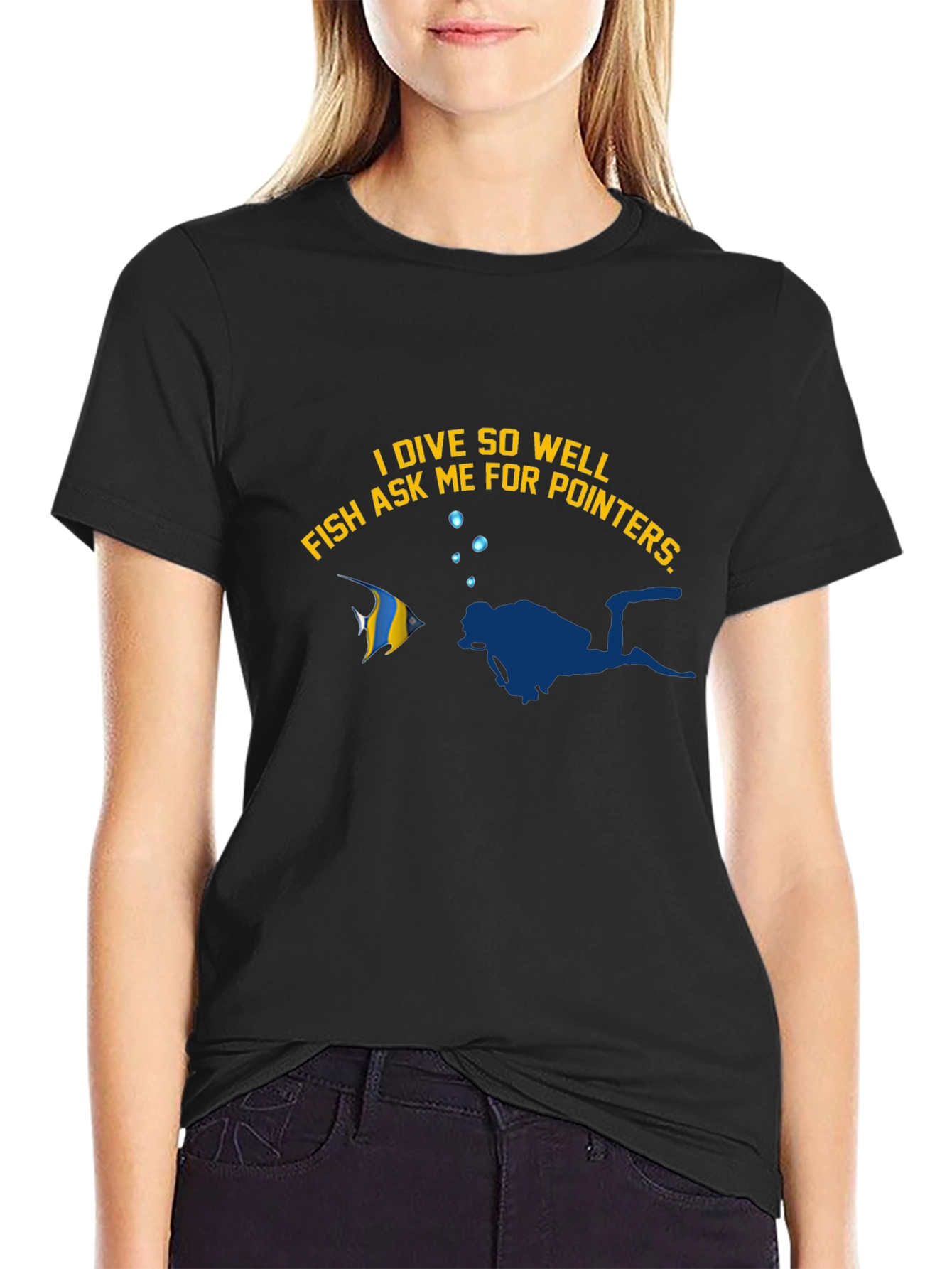 I Dive So Well Funny Diver T-Shirt