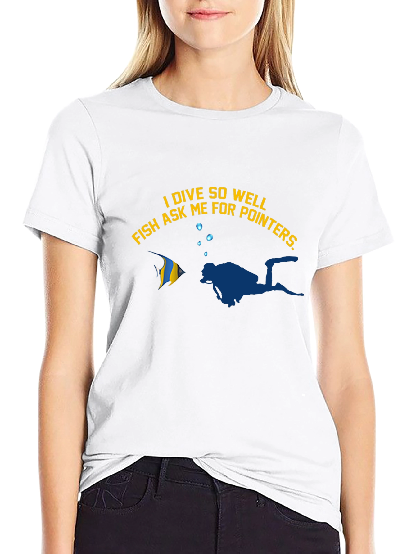 I Dive So Well Funny Diver T-Shirt