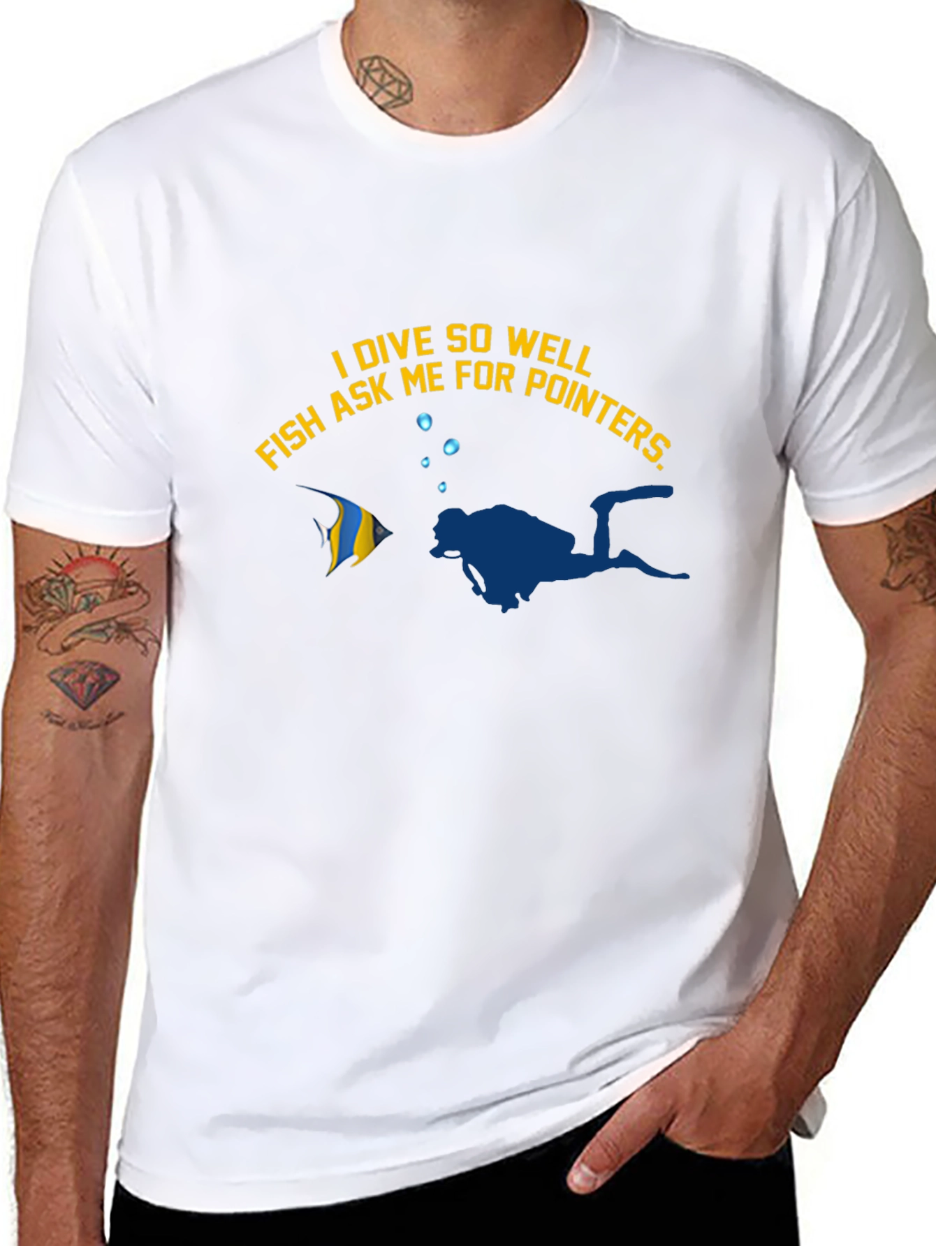 I Dive So Well Funny Diver T-Shirt