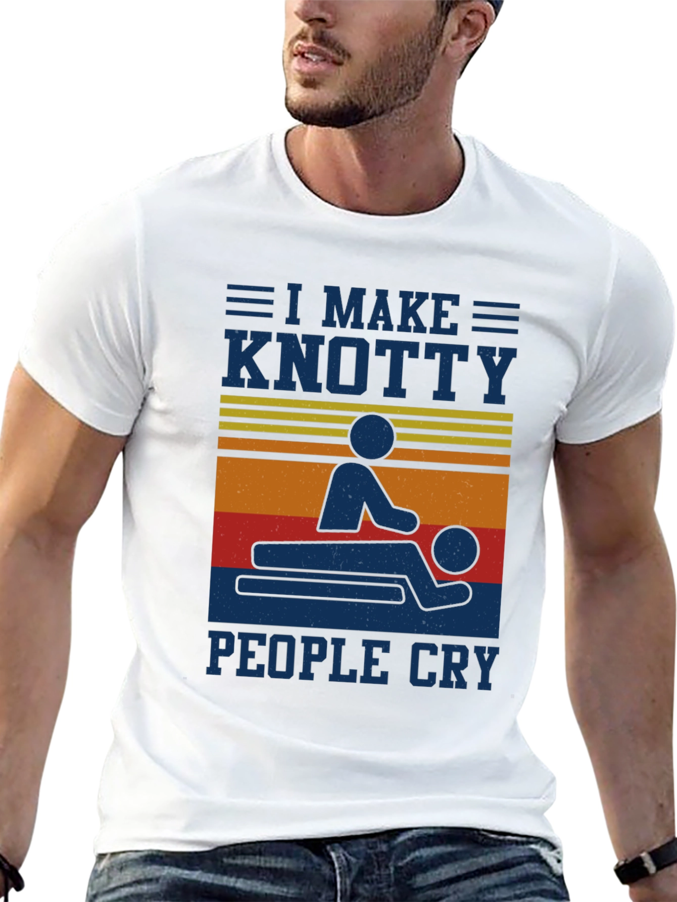 Knotty People Cry Graphic T-Shirt
