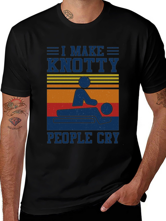 Knotty People Cry Graphic T-Shirt