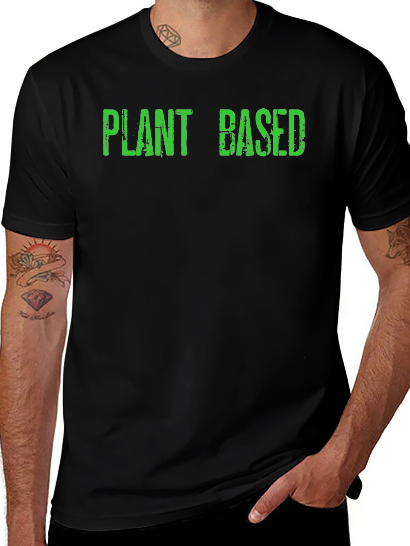 Plant Based Black T-Shirt