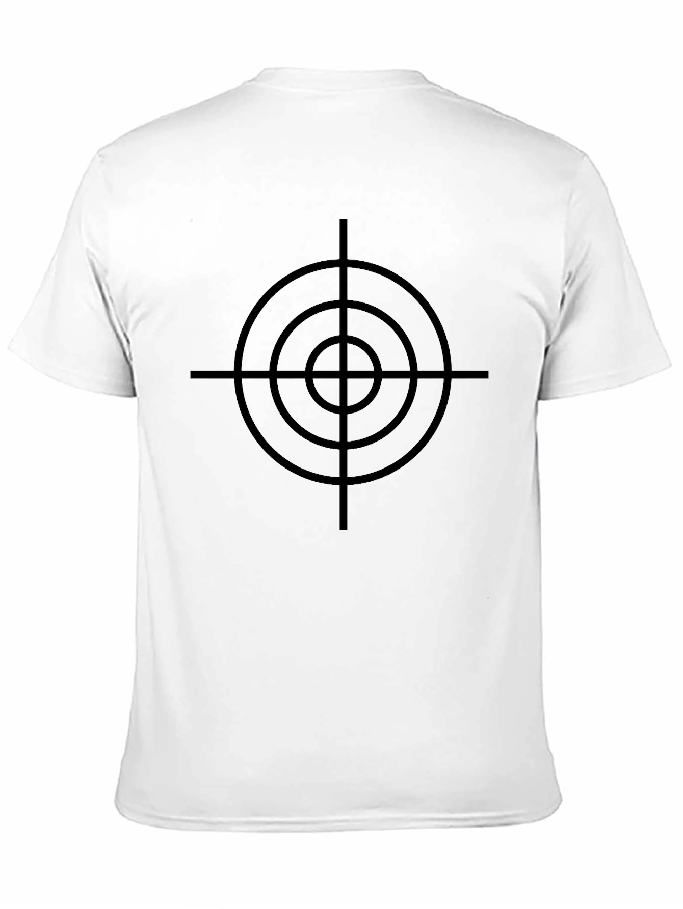 Target Graphic T-Shirt - Black Crew Neck Tee