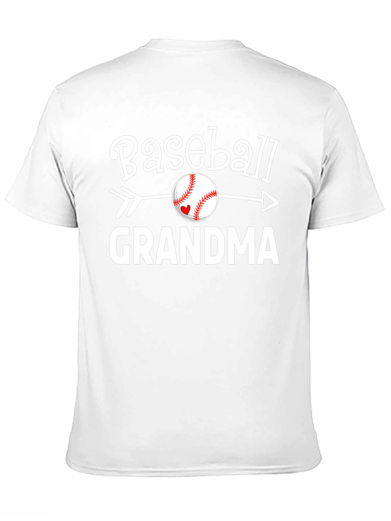 Baseball Grandma Arrow T-Shirt