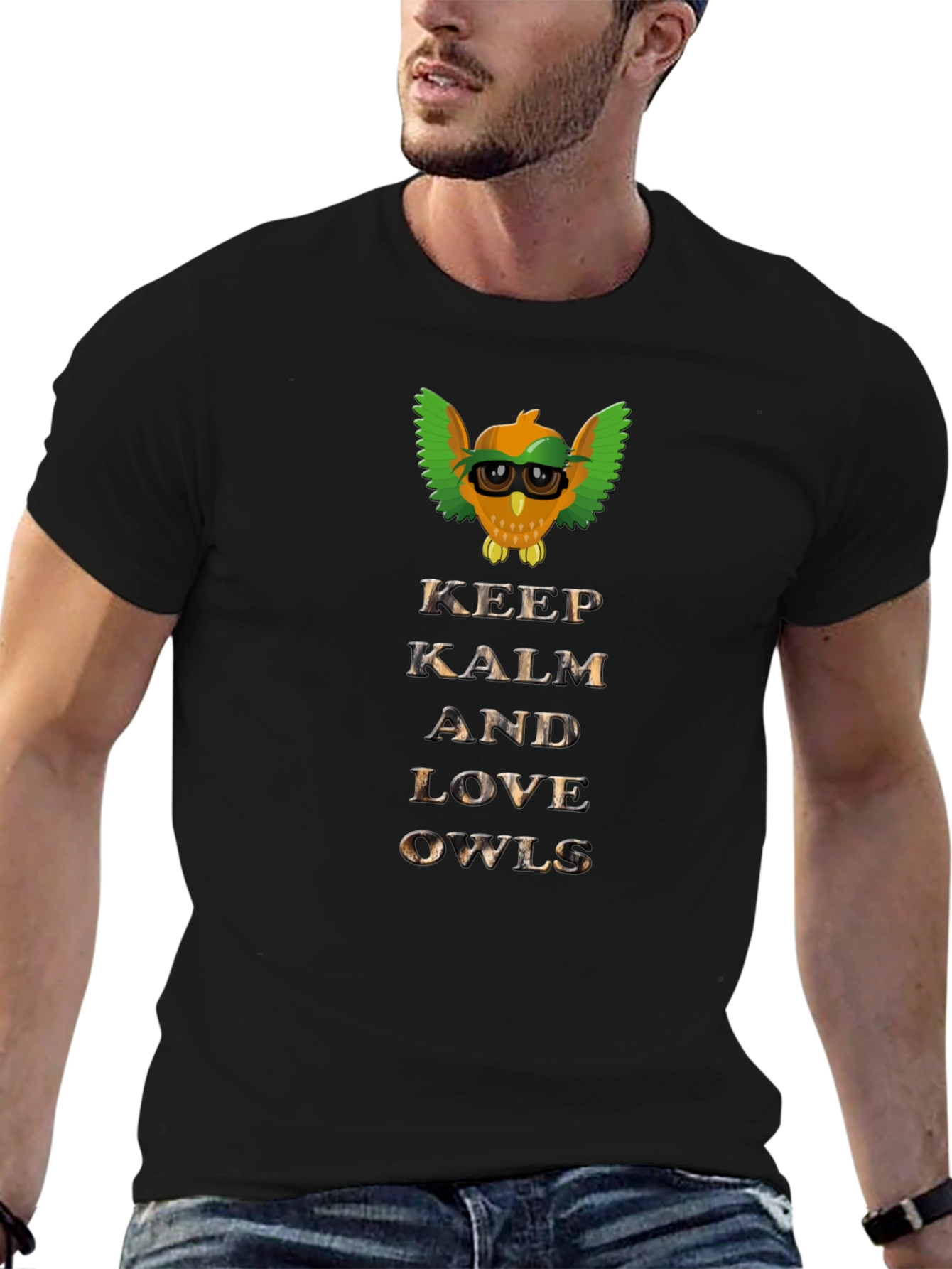 Keep Calm and Love Owls T-Shirt