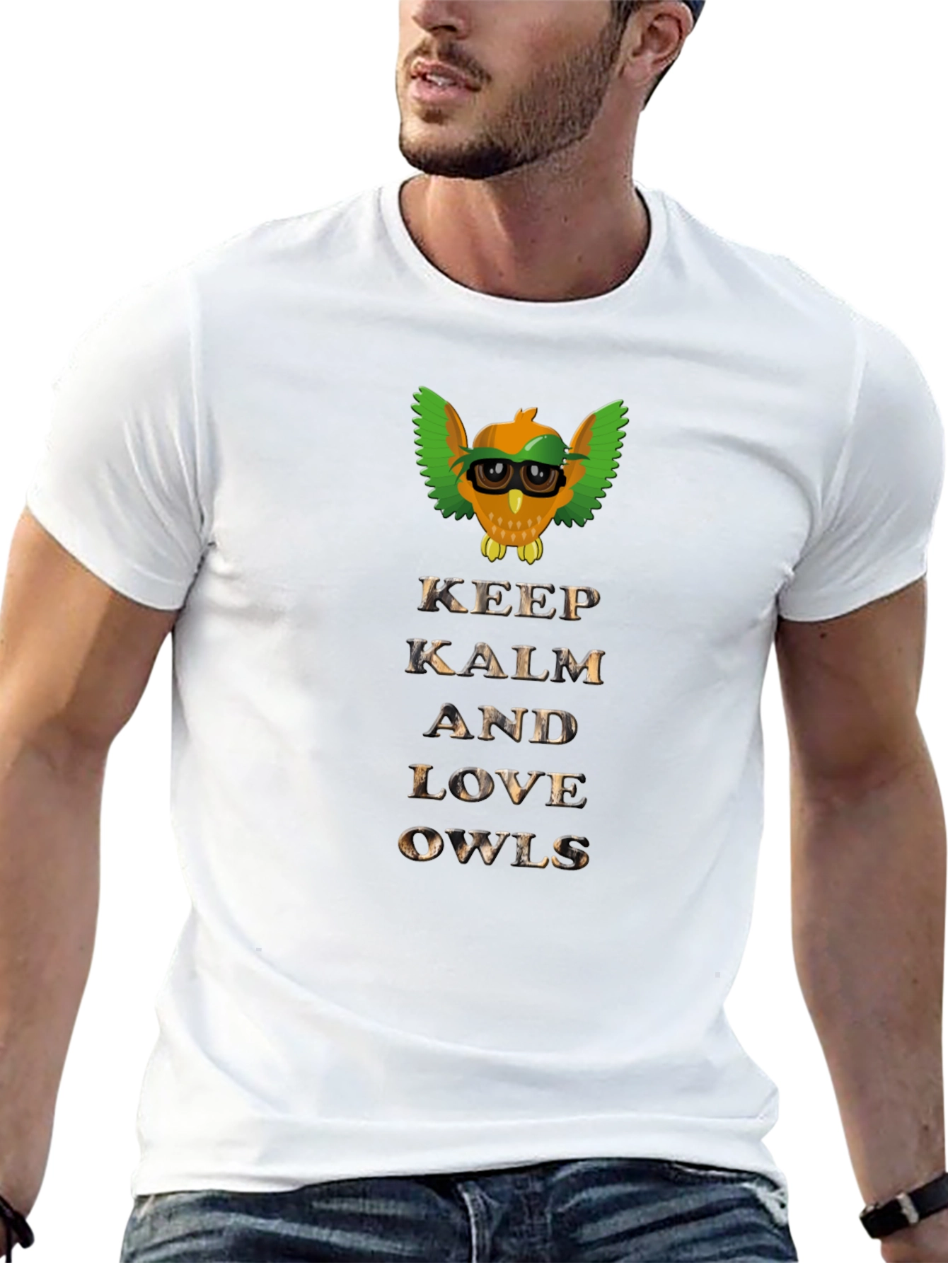 Keep Calm and Love Owls T-Shirt