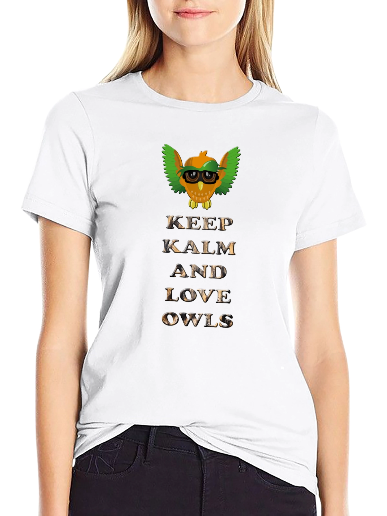 Keep Calm and Love Owls T-Shirt