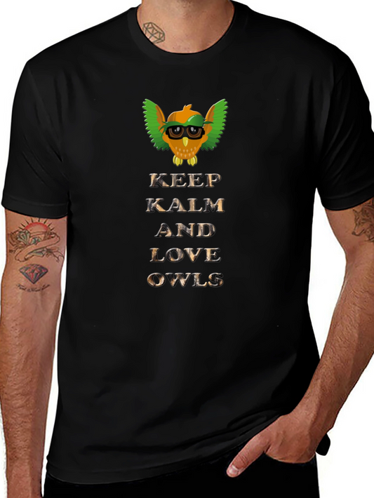 Keep Calm and Love Owls T-Shirt