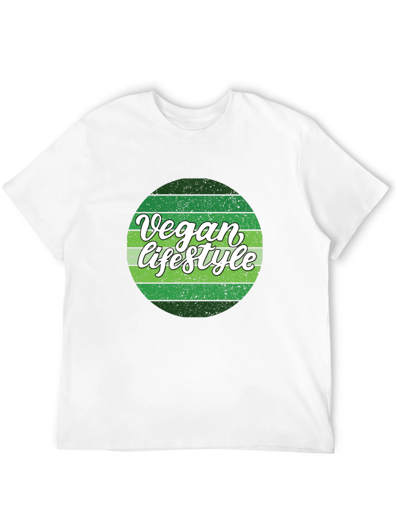 Vegan Lifestyle Tee -  Green Graphic T-Shirt
