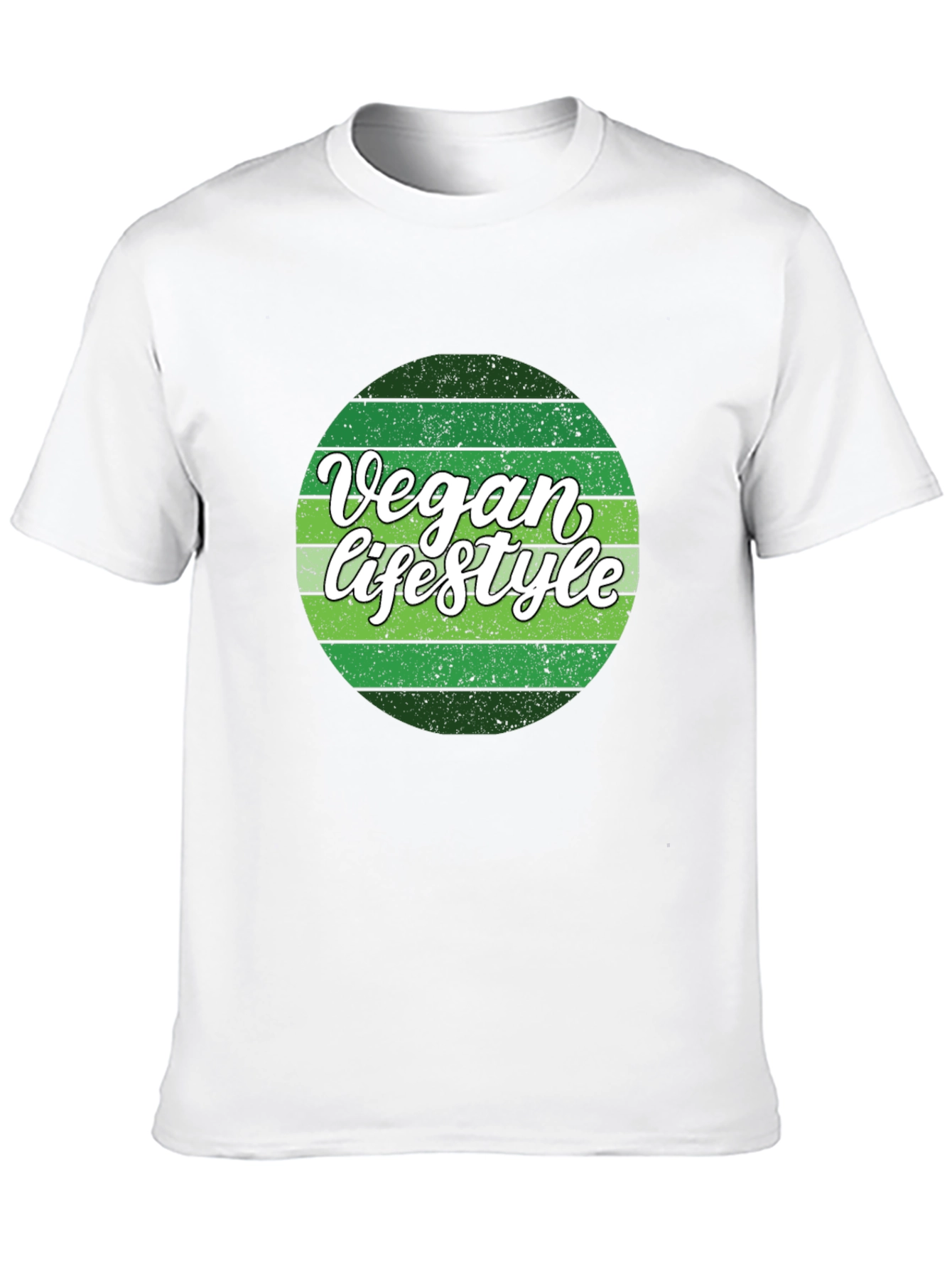 Vegan Lifestyle Tee -  Green Graphic T-Shirt