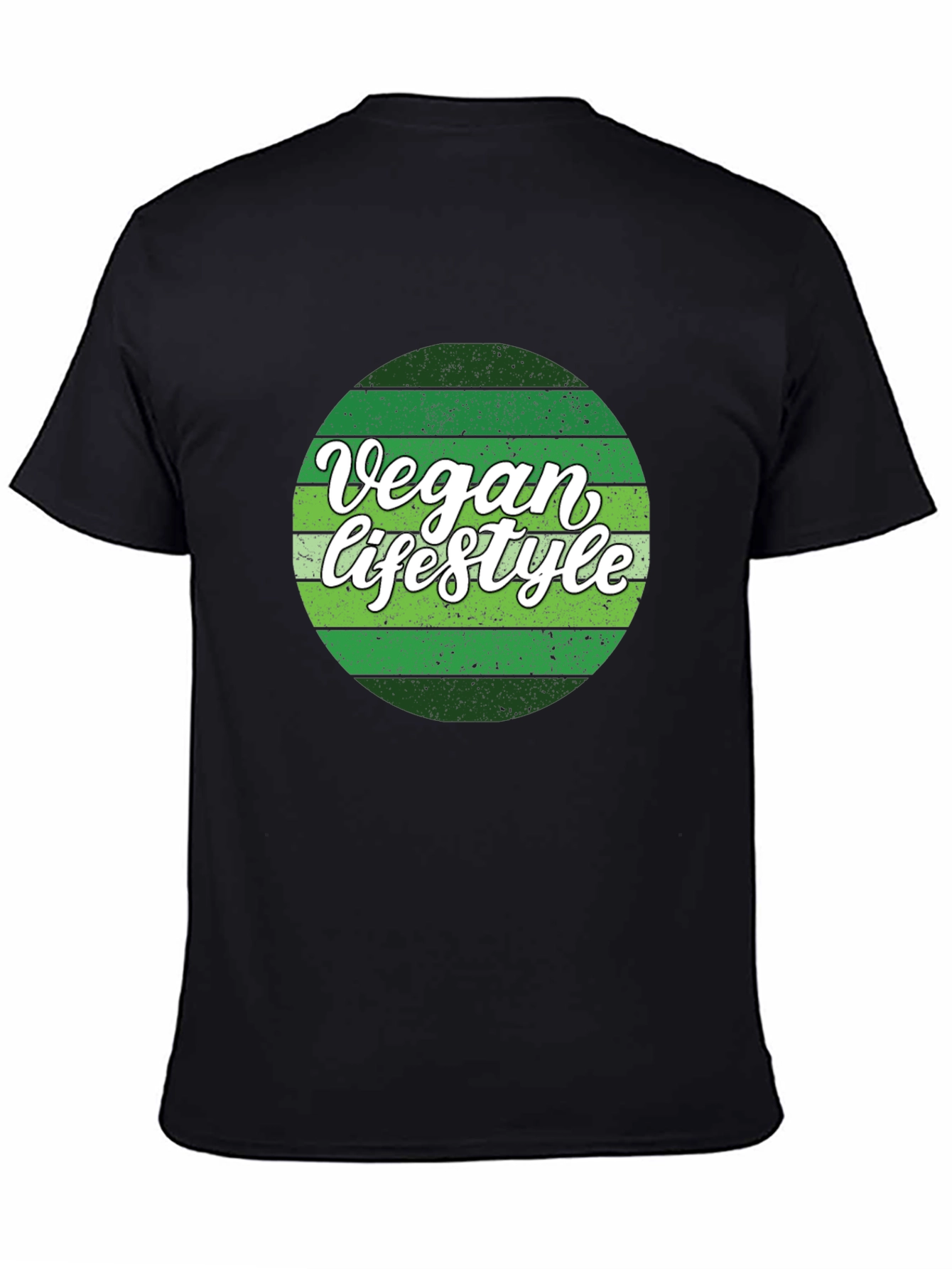 Vegan Lifestyle Tee -  Green Graphic T-Shirt
