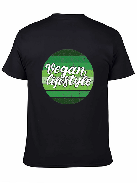 Vegan Lifestyle Tee -  Green Graphic T-Shirt