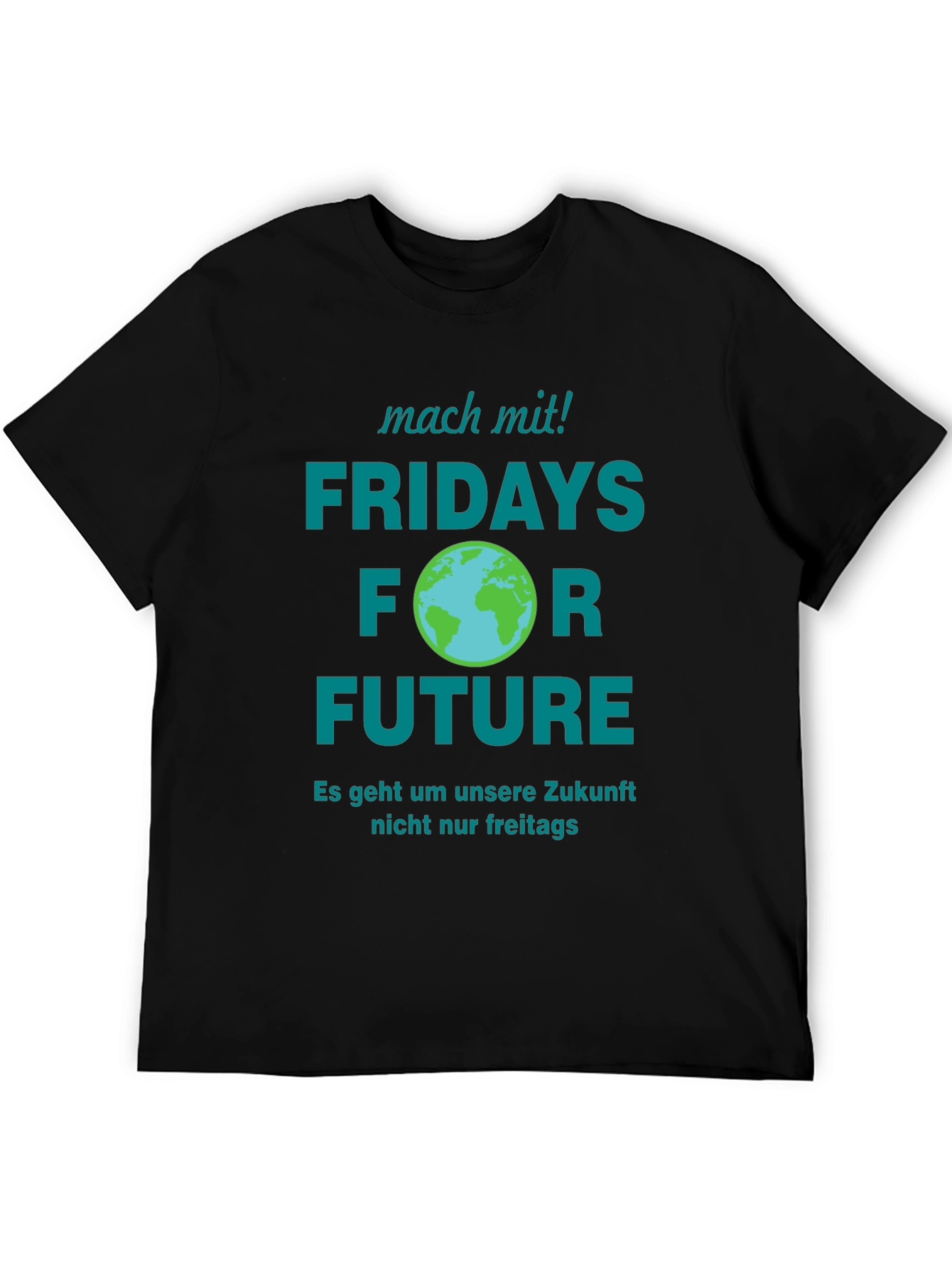 Fridays for Future Graphic T-Shirt - Black