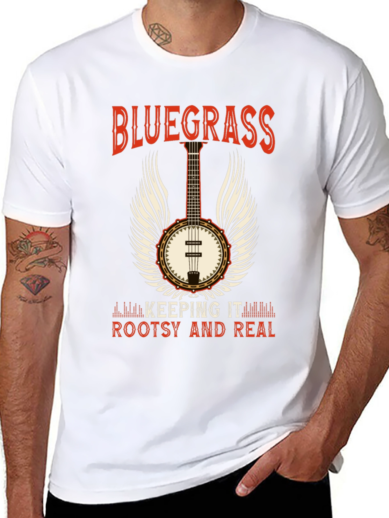 Bluegrass Rootsy & Real Graphic Tee