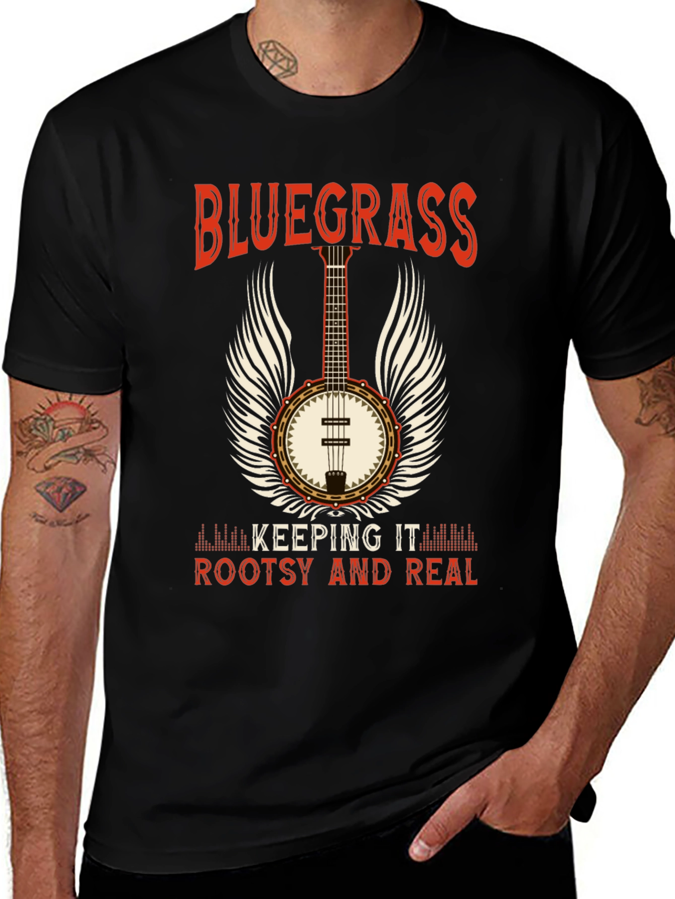 Bluegrass Rootsy & Real Graphic Tee