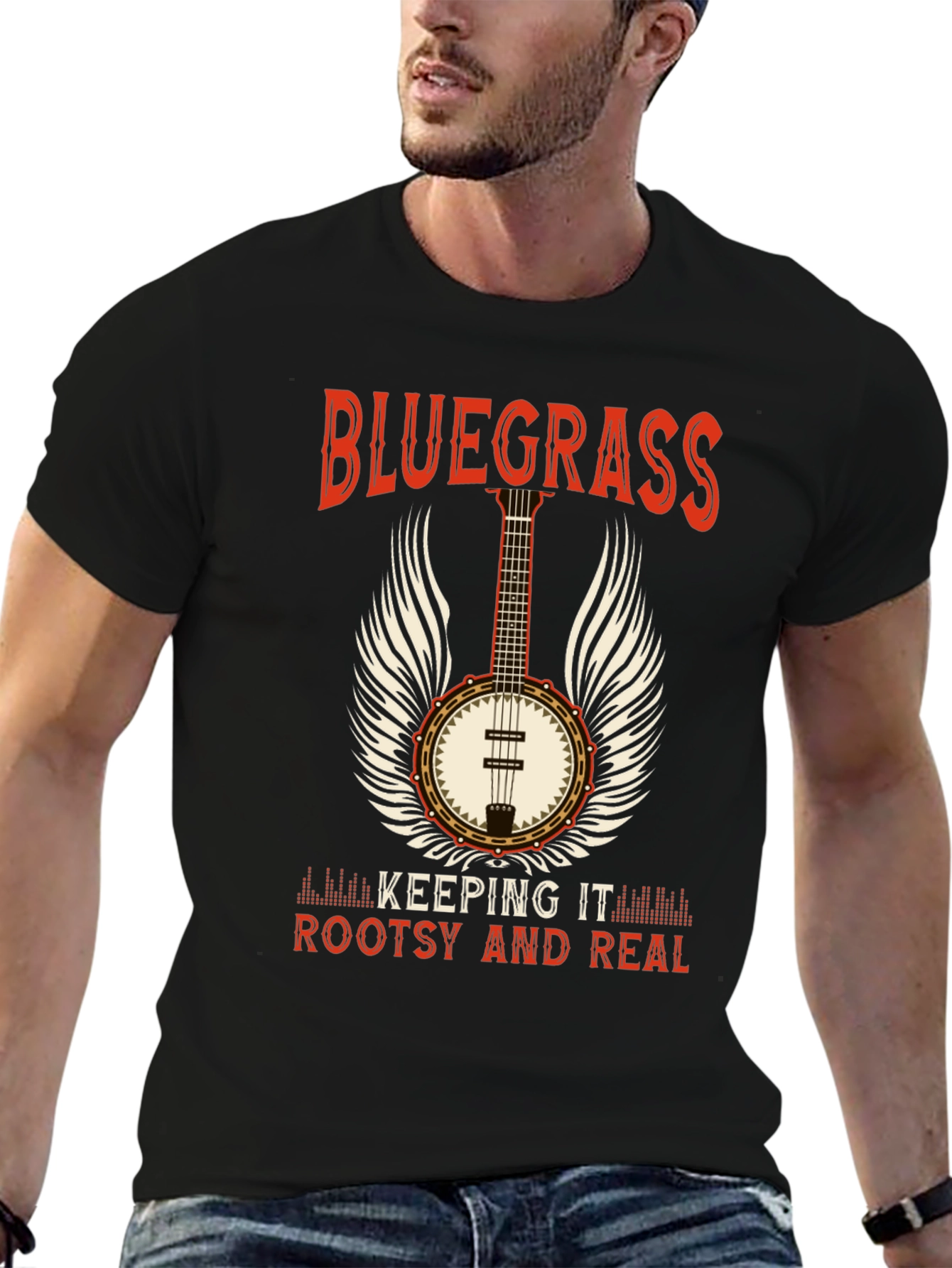 Bluegrass Rootsy & Real Graphic Tee