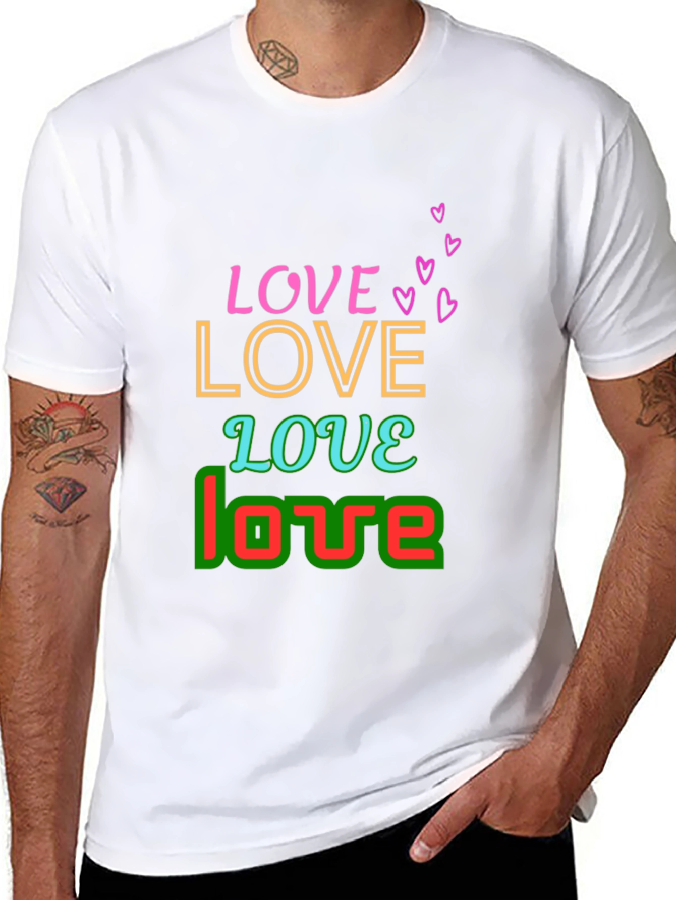 Love Graphic Tee - Stylish & Trendy