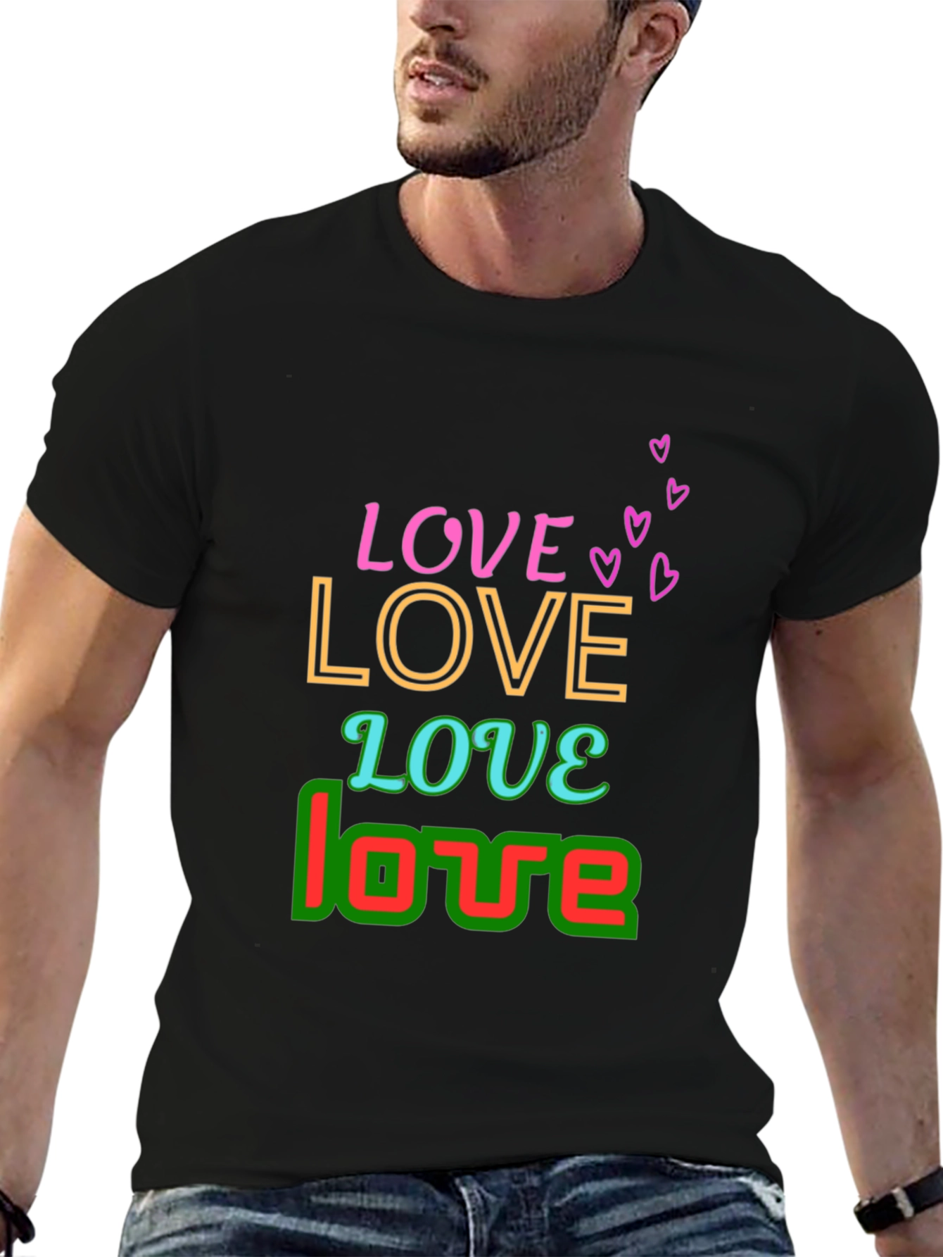 Love Graphic Tee - Stylish & Trendy