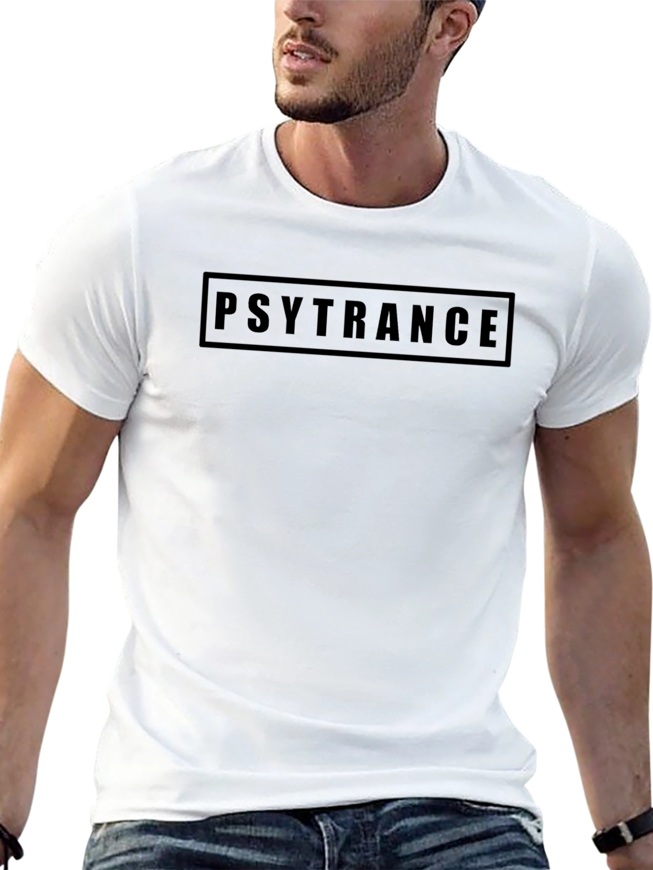 Psytrance Graphic Tee - Black