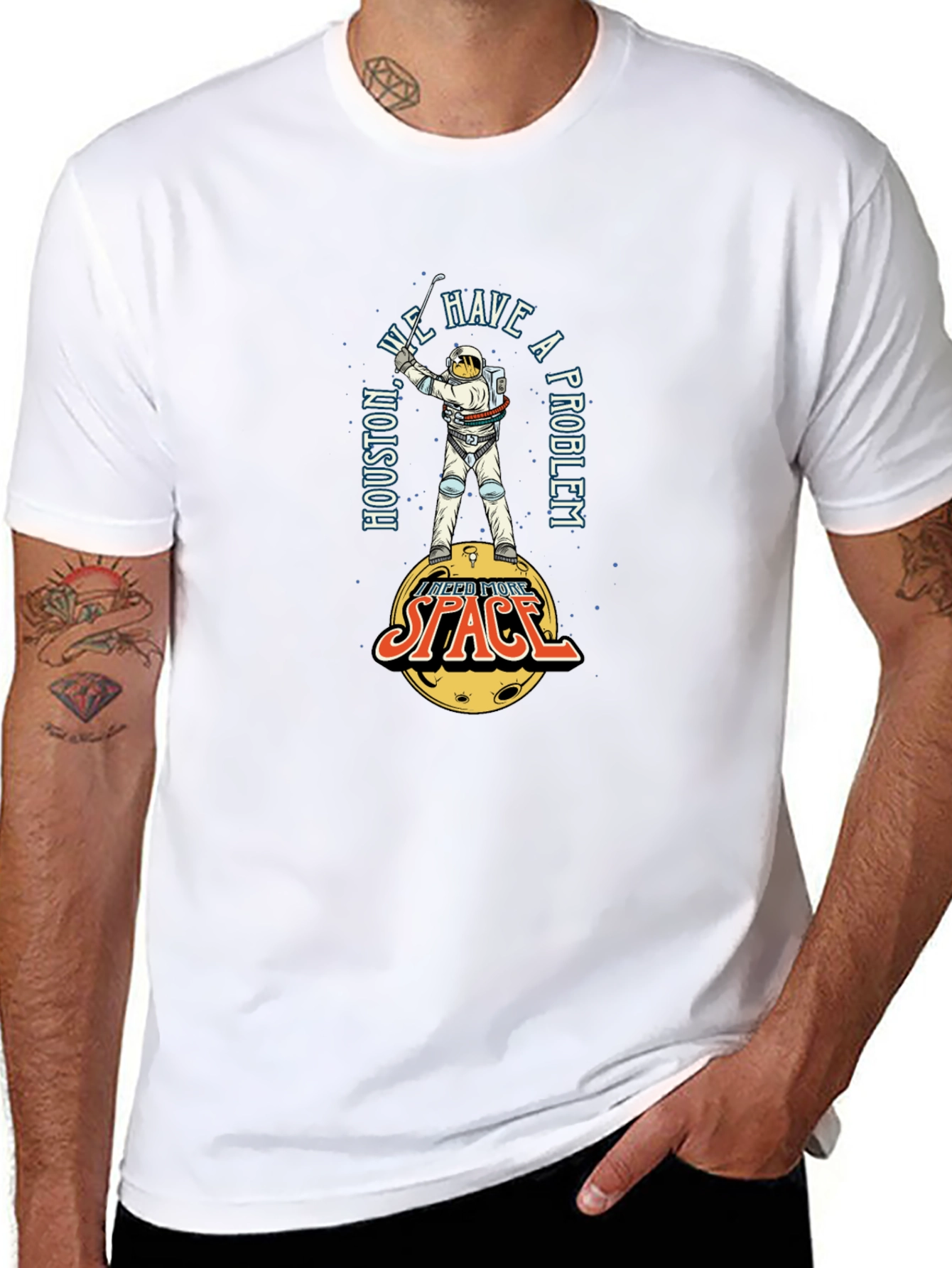 Houston We Have a Problem Space T-Shirt