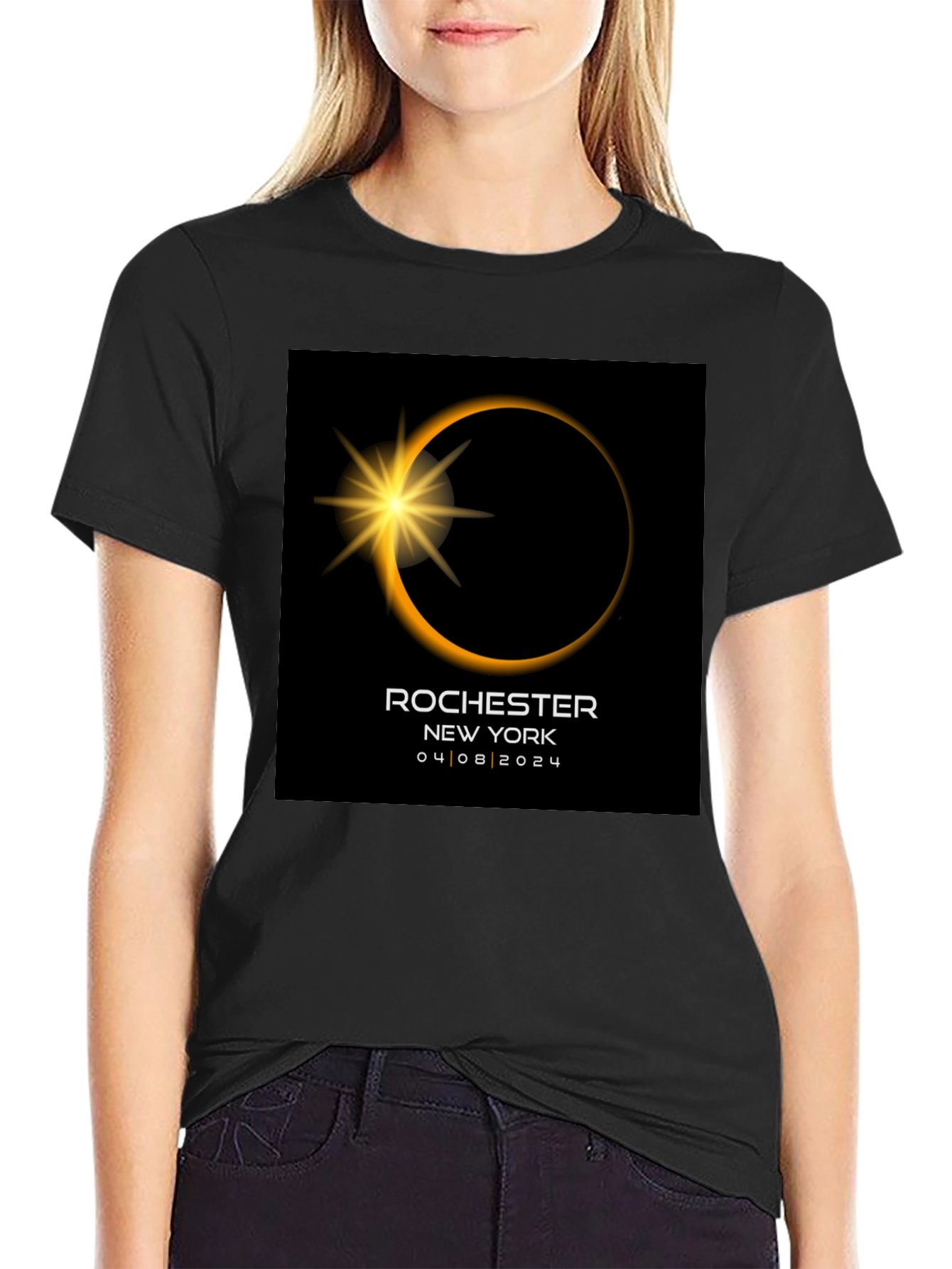 Rochester NY Eclipse 2024 T-Shirt