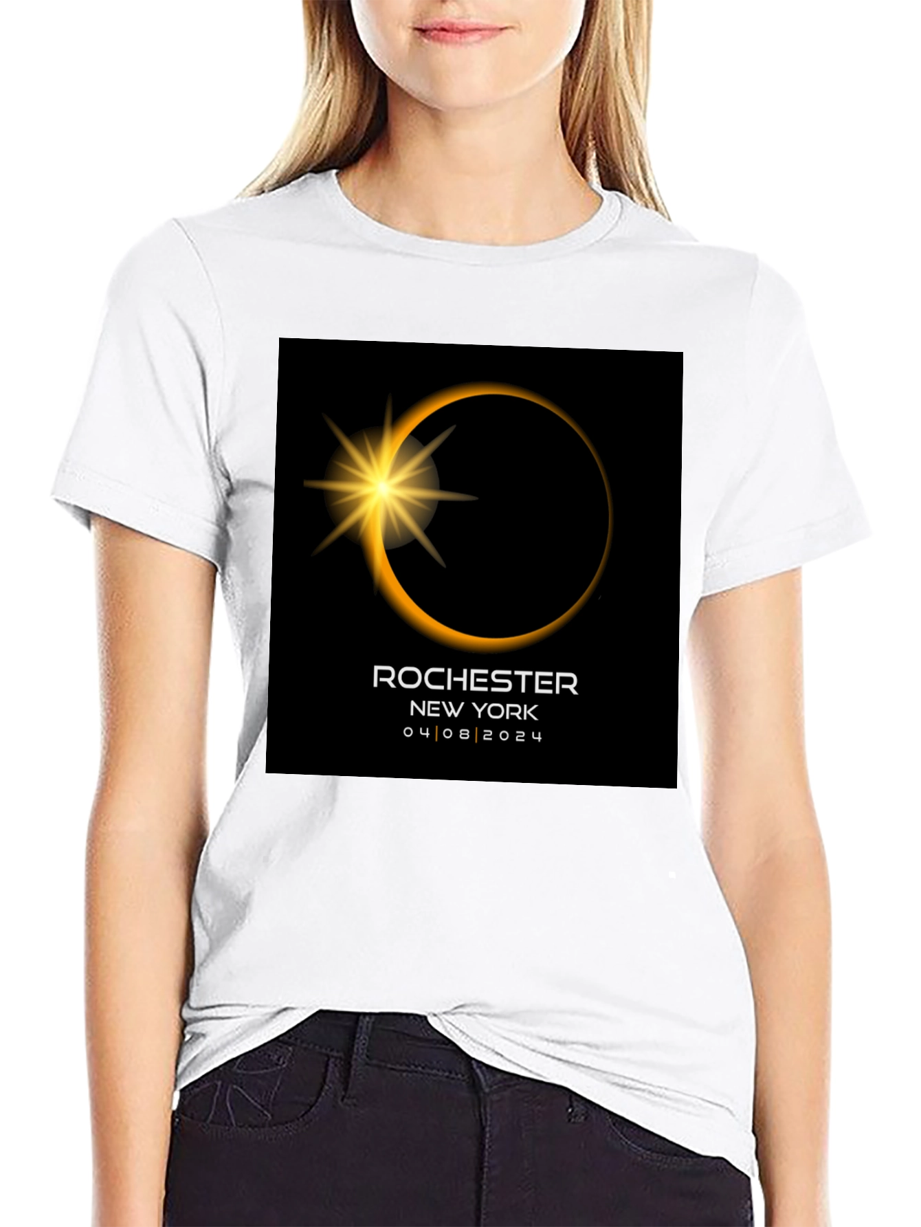Rochester NY Eclipse 2024 T-Shirt
